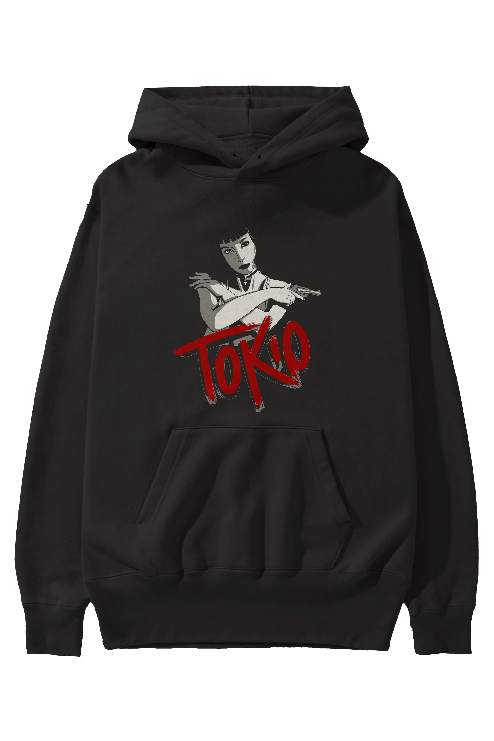 La Casa De Papel (10) Ön Baskılı Hoodie Oversize Kapüşonlu Sweatshirt Erkek Kadın Unisex