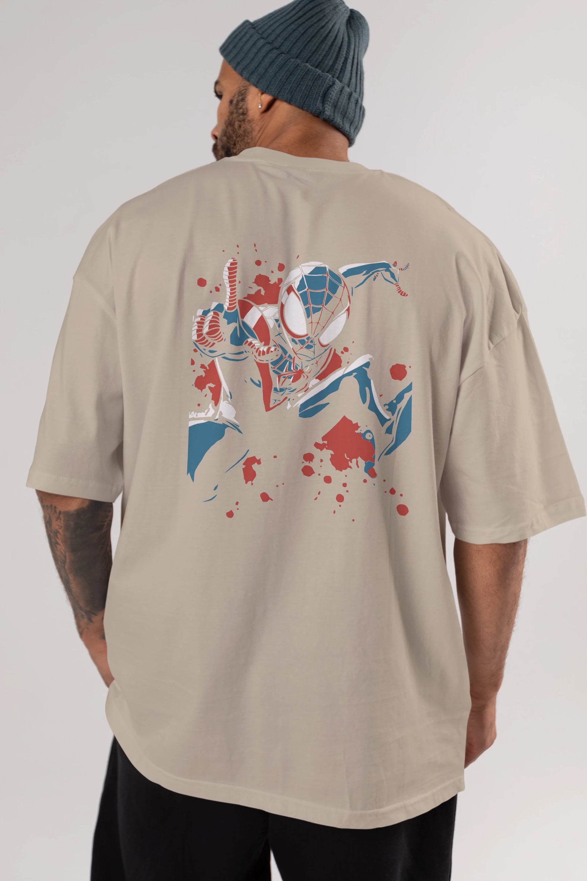 Venom (21) Arka Baskılı Oversize t-shirt Erkek Kadın Unisex %100 Pamuk Bisiklet Yaka tişort