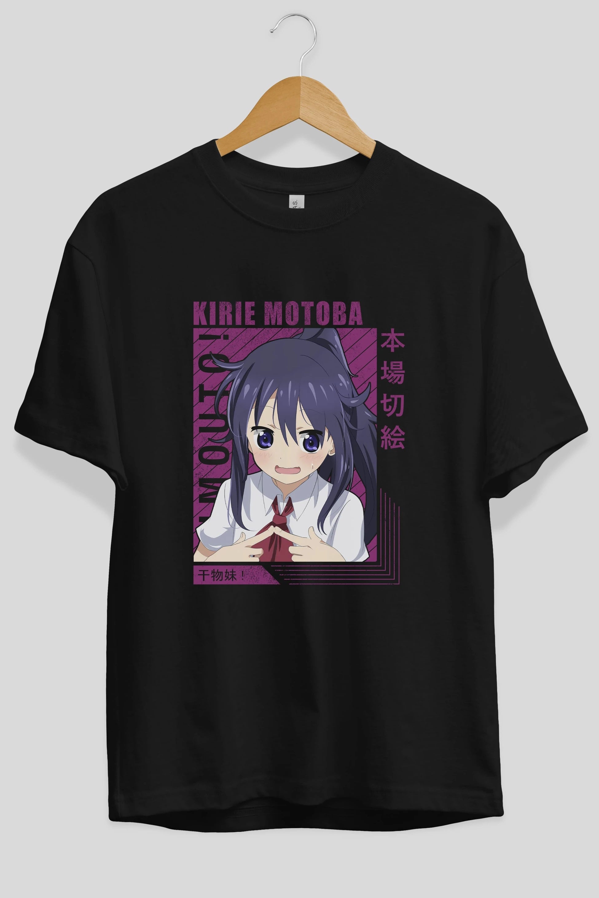 Kirie Motoba 4 Anime Ön Baskılı Oversize t-shirt %100 pamuk Erkek Kadın Unisex