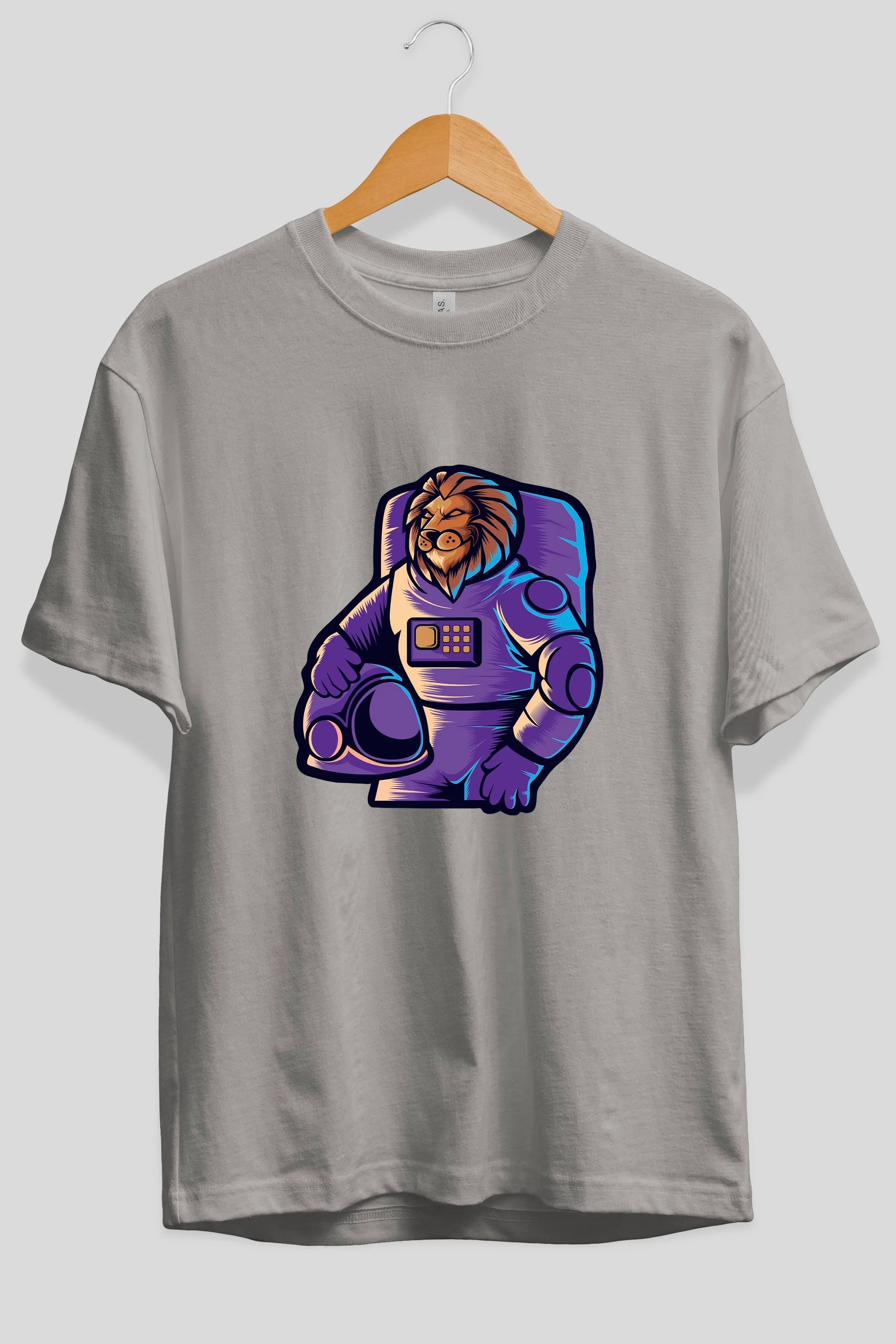 Astroking Ön Baskılı Oversize t-shirt Erkek Kadın Unisex