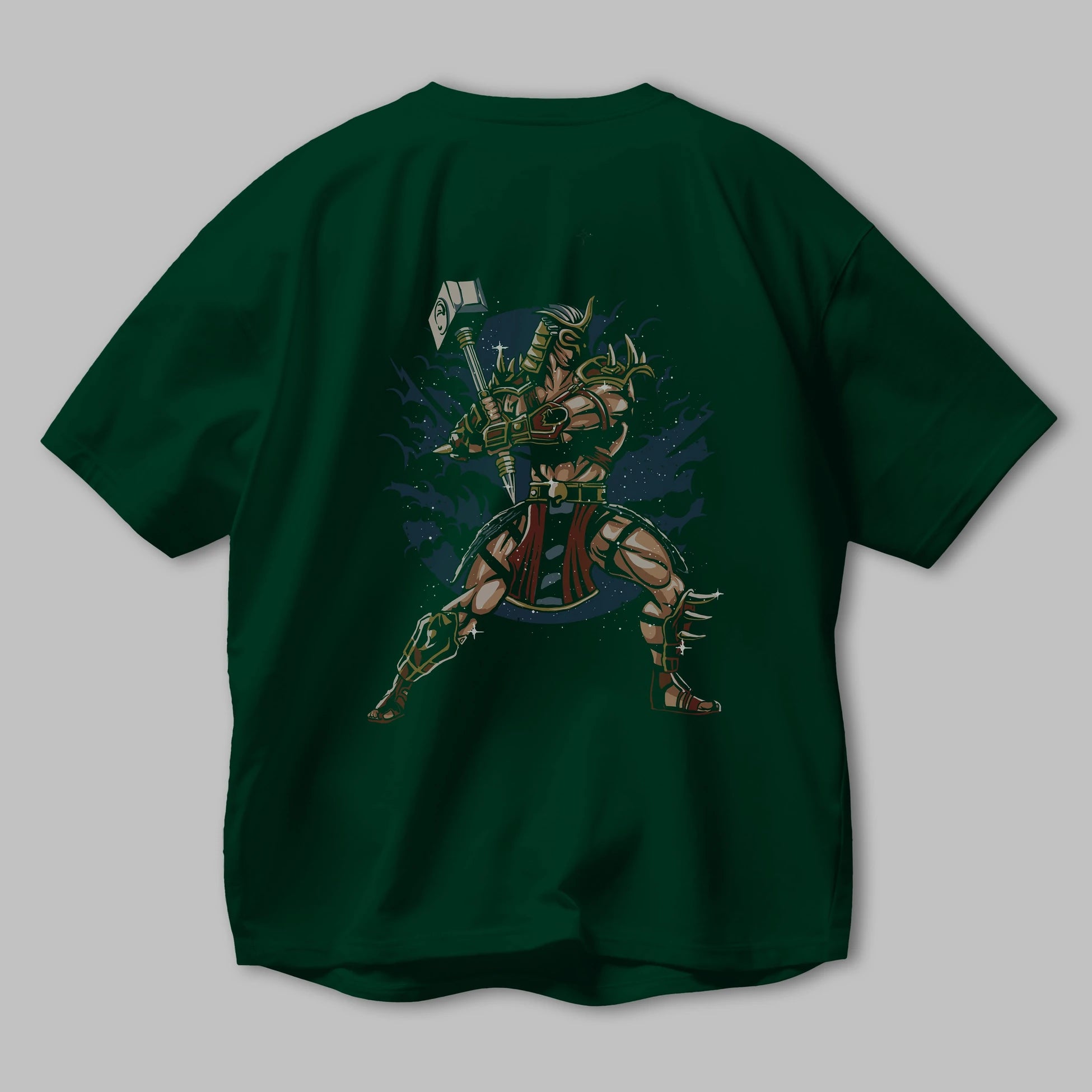 Emperor Arka Baskılı Oversize t-shirt Erkek Kadın Unisex %100 Pamuk