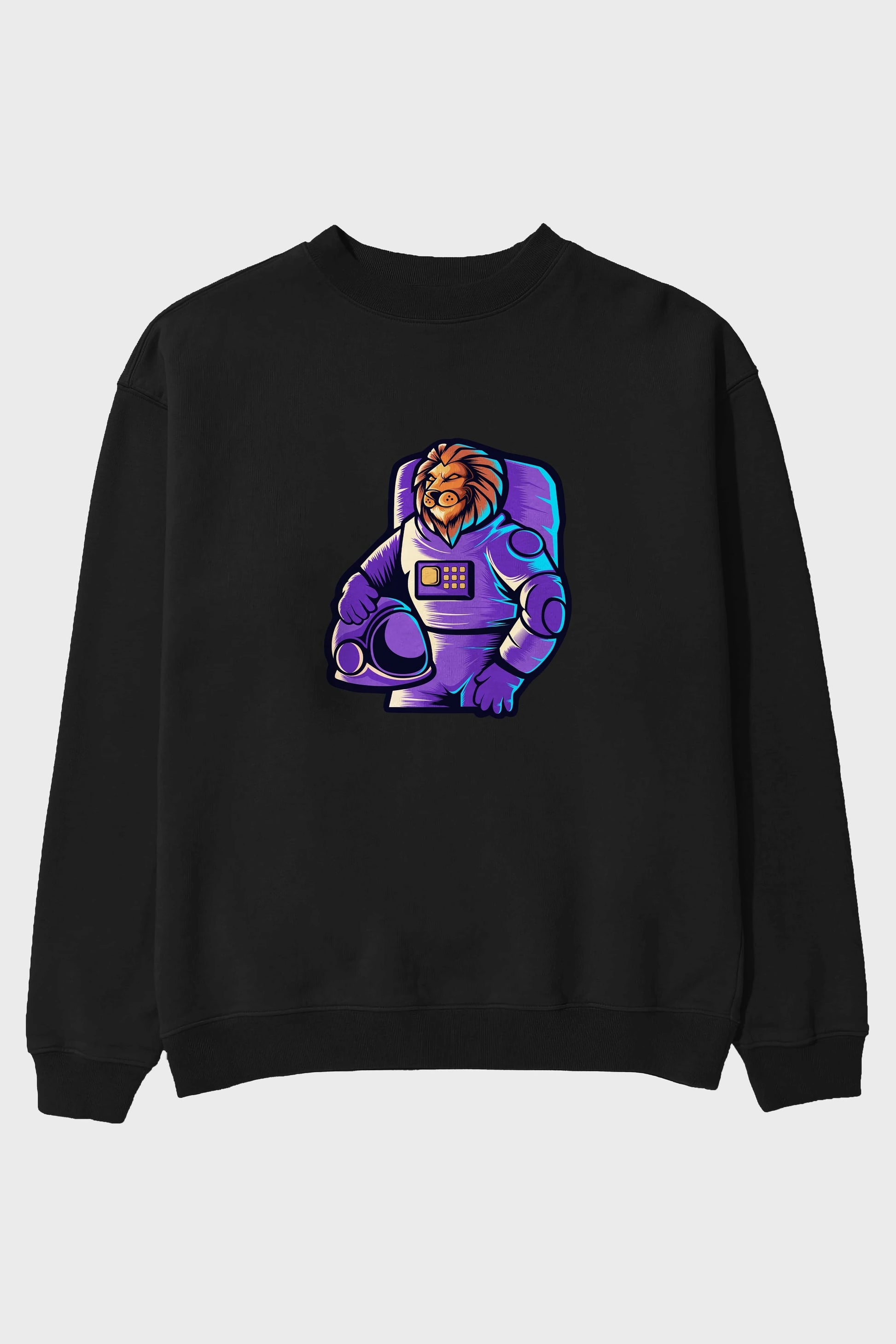 Astroking Ön Baskılı Oversize Sweatshirt Erkek Kadın Unisex