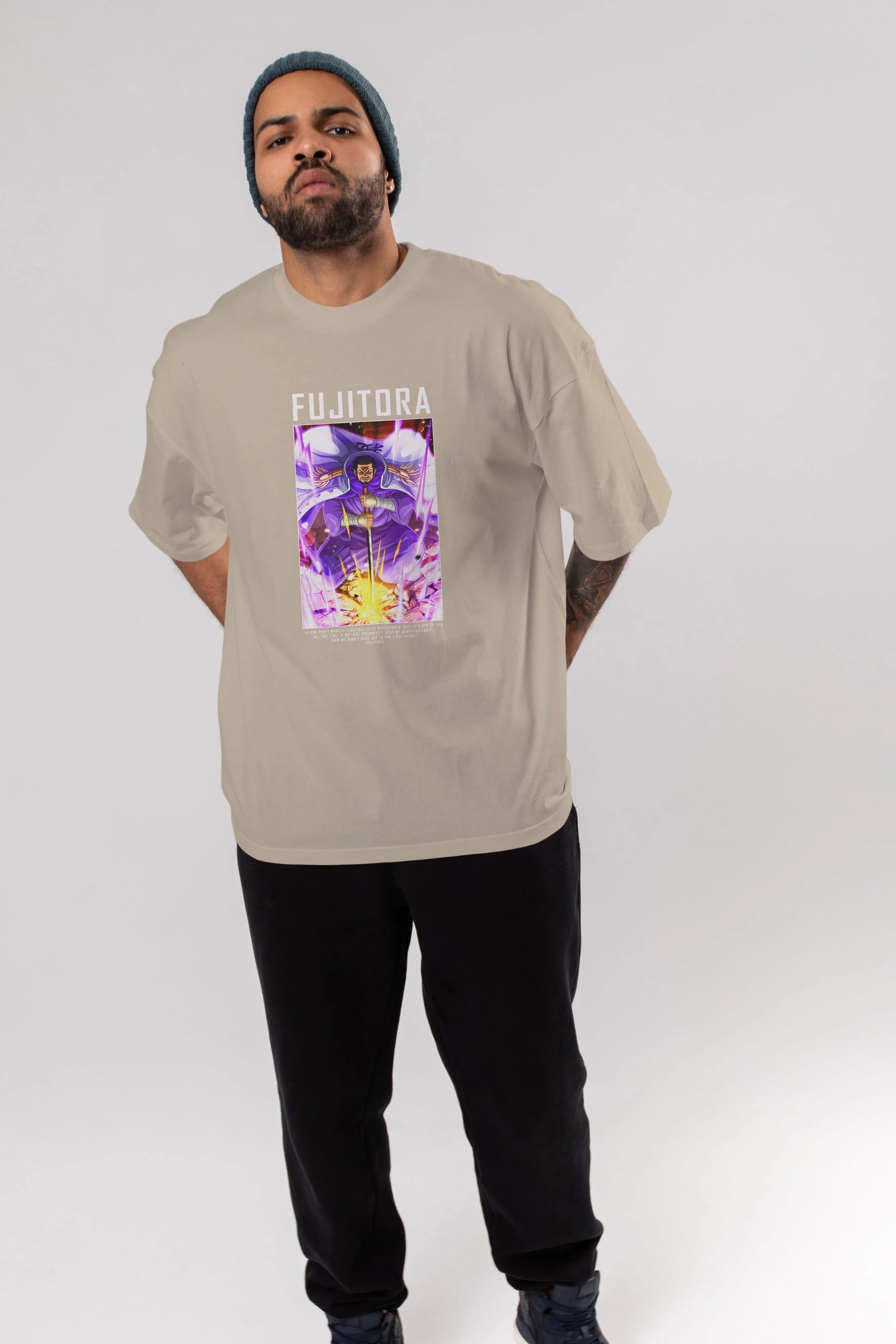 Issho Anime Ön Baskılı Oversize t-shirt Erkek Kadın Unisex
