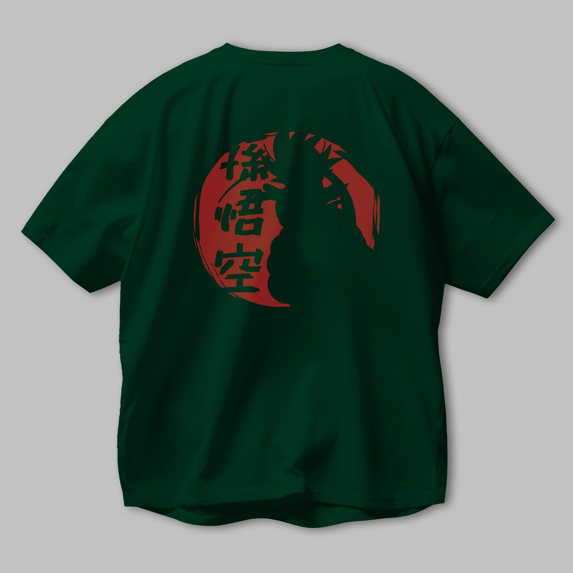 DRAGON BALL Anime Arka Baskılı Oversize t-shirt Erkek Kadın Unisex