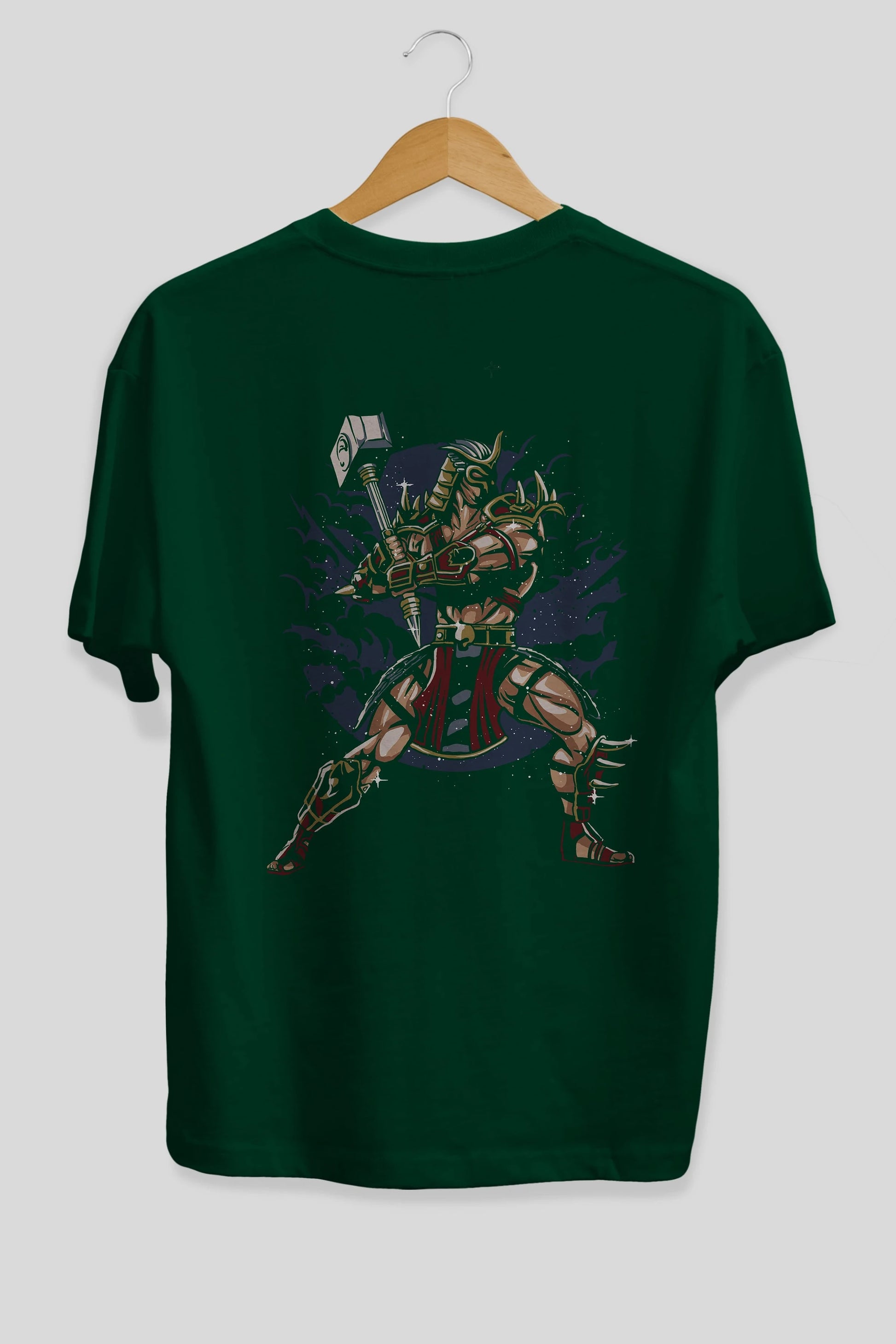 Emperor Arka Baskılı Oversize t-shirt Erkek Kadın Unisex %100 Pamuk