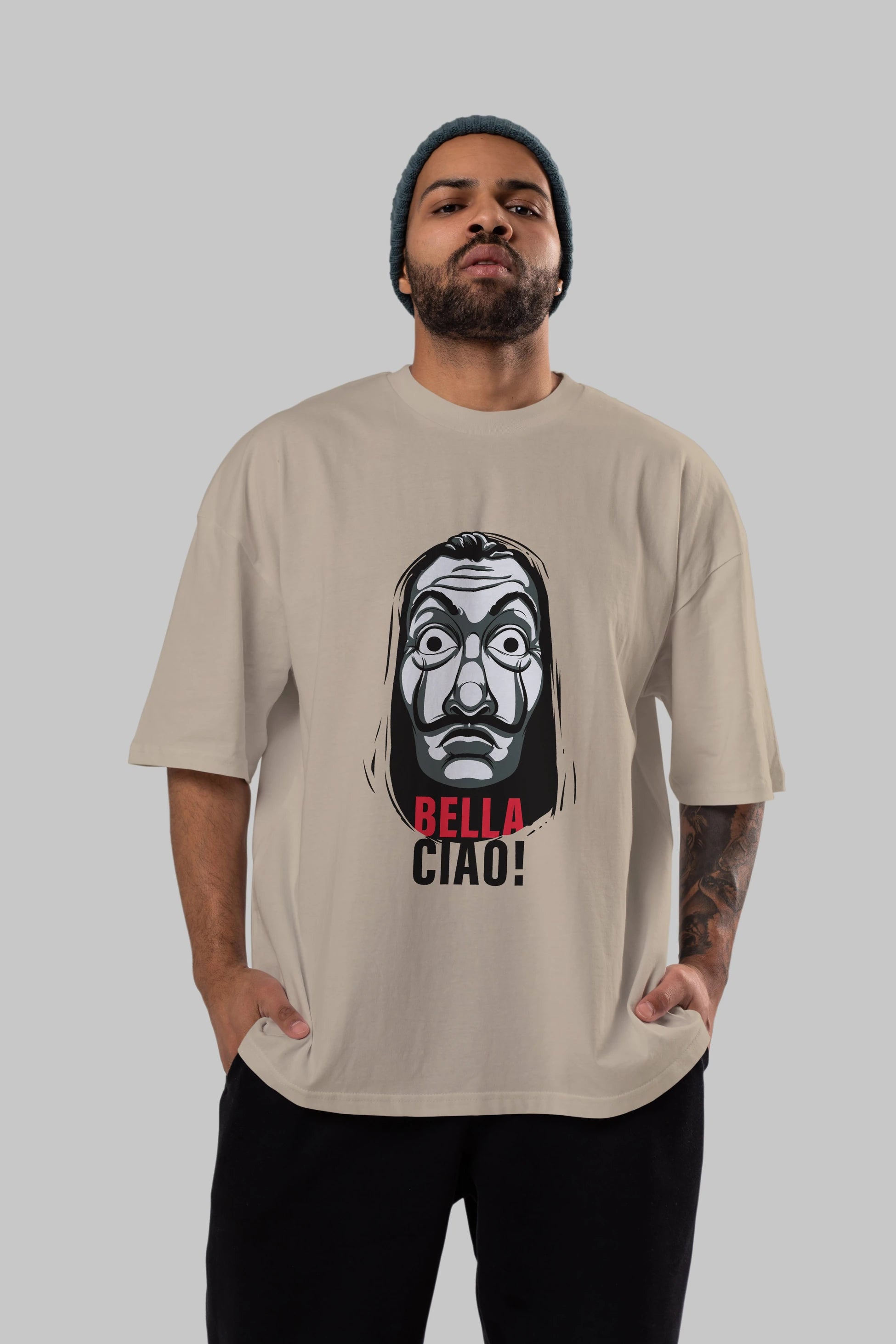 La Casa De Papel (12) Ön Baskılı Oversize t-shirt Erkek Kadın Unisex %100 Pamuk Bisiklet Yaka tişort
