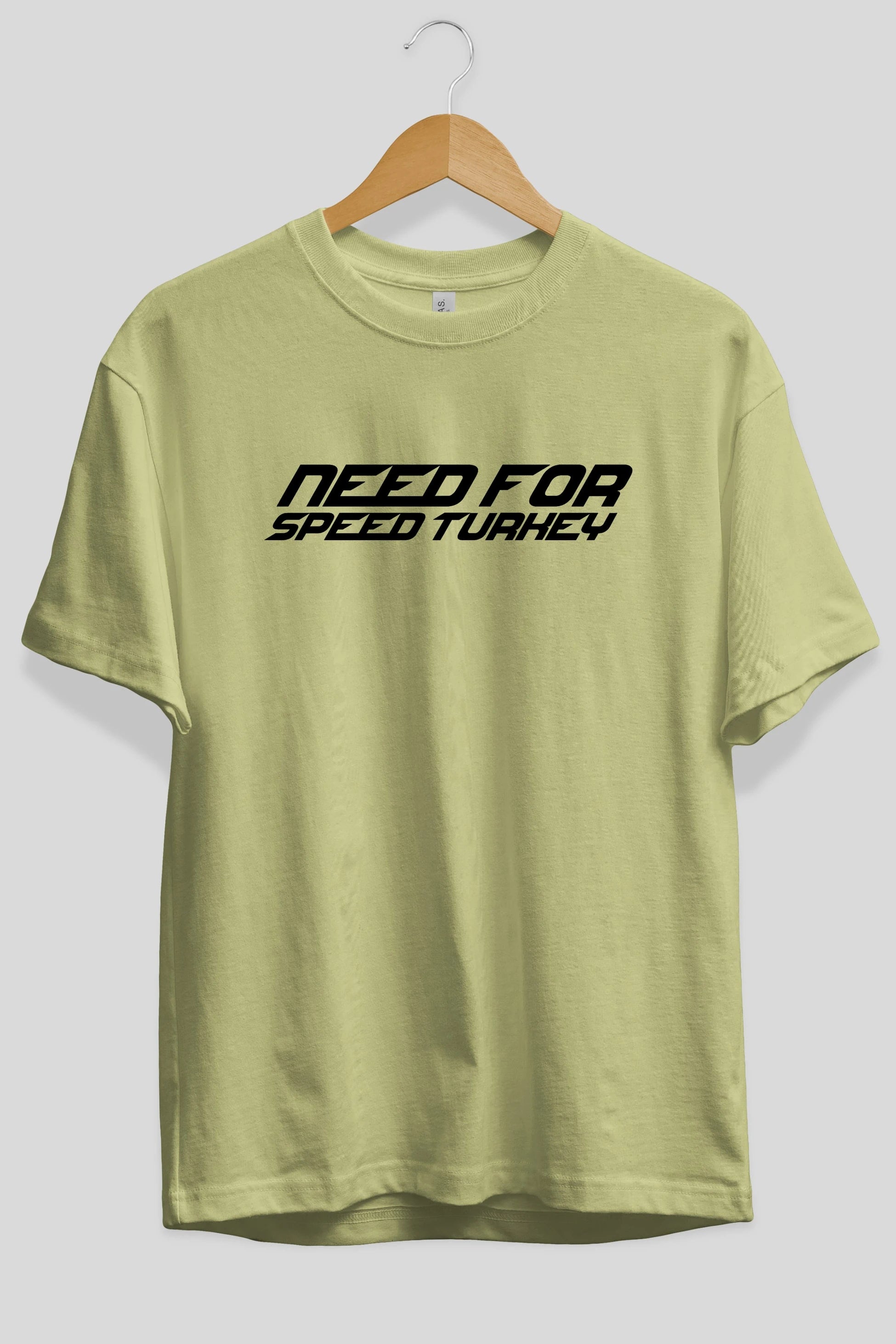 Need for Speed Turkey Ön Baskılı Oversize t-shirt %100 pamuk Erkek Kadın Unisex