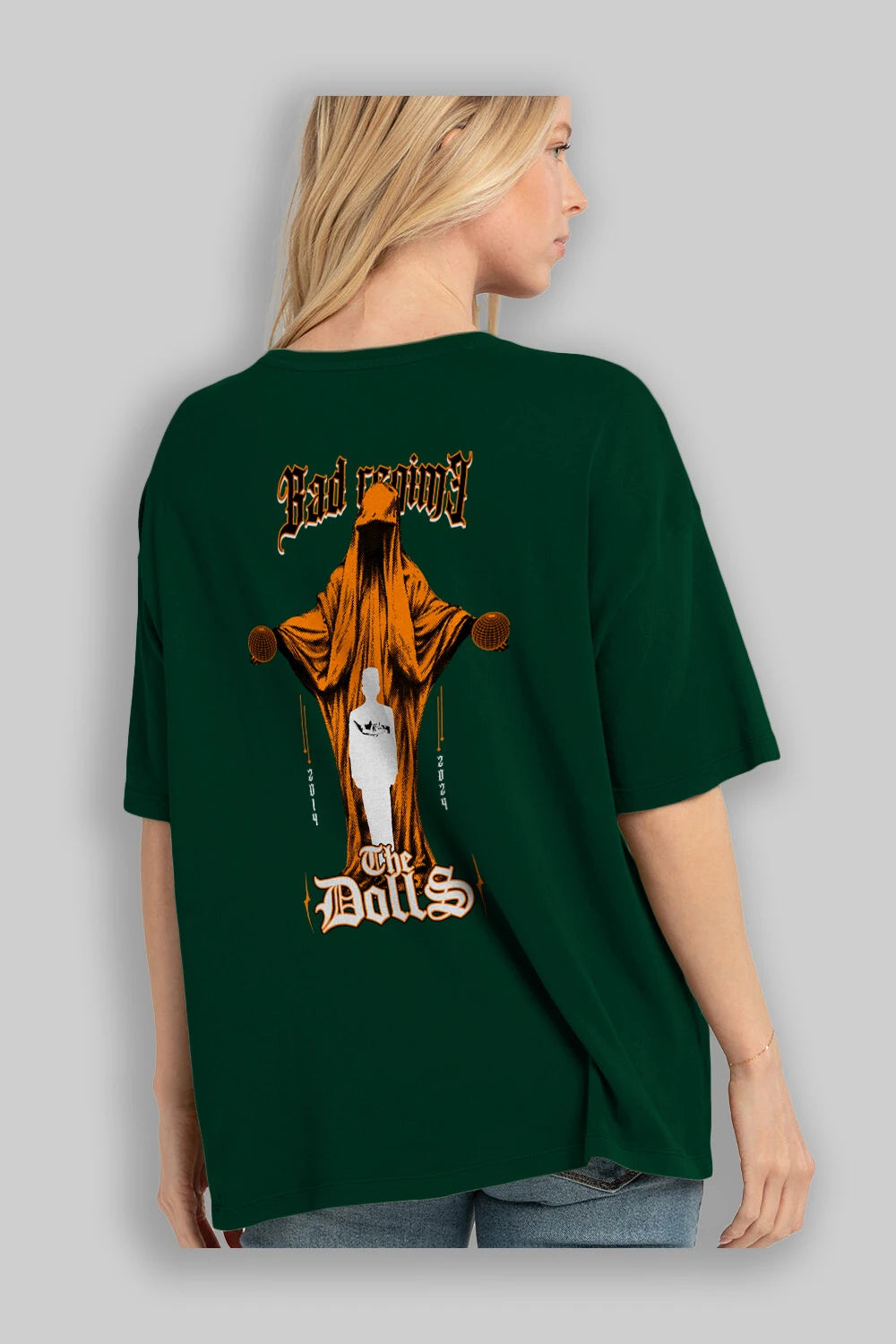 The Dolls Arka Baskılı Oversize t-shirt Erkek Kadın Unisex