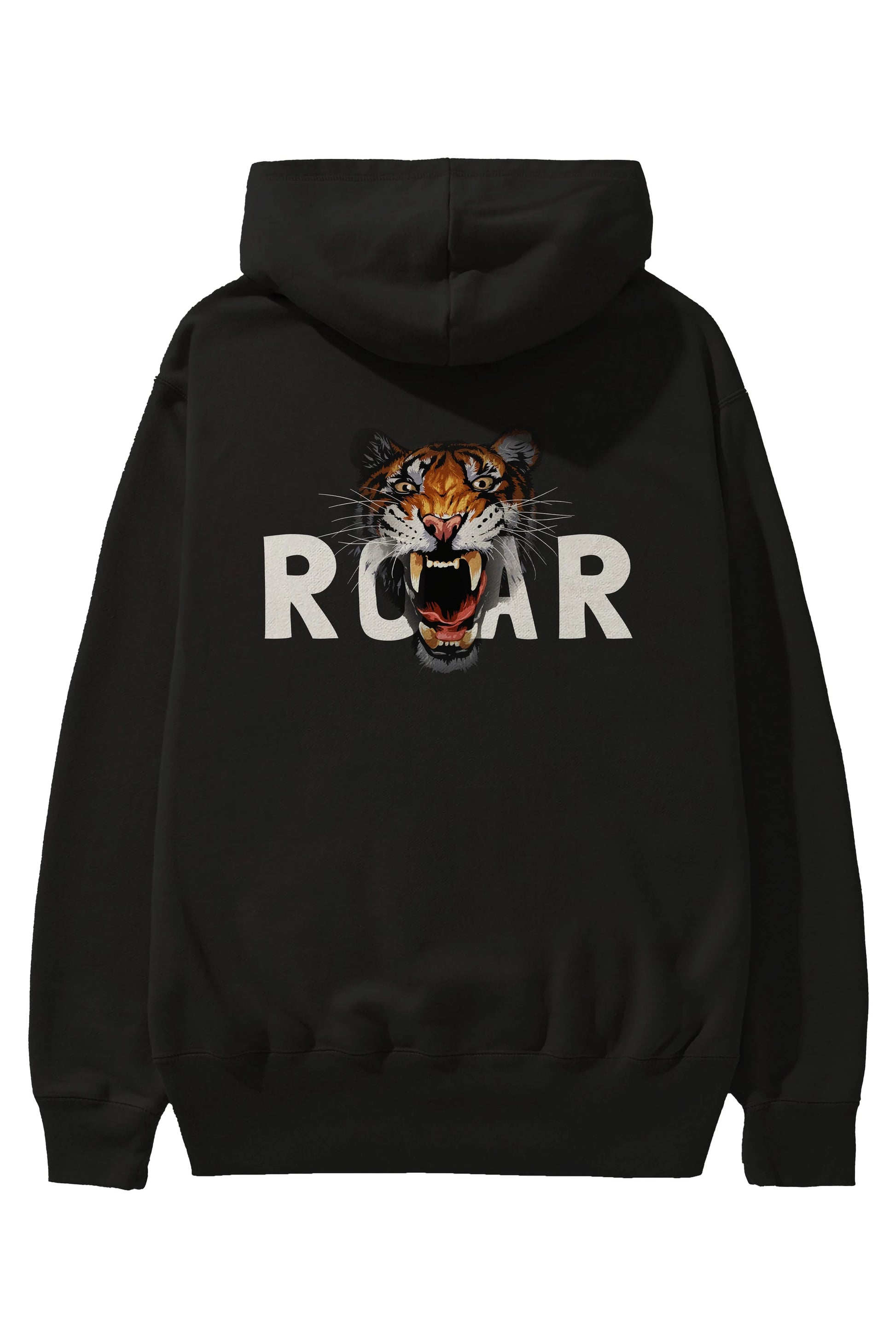 Teddy Bear Roar Arka Baskılı Hoodie Oversize Kapüşonlu Sweatshirt Erkek Kadın Unisex