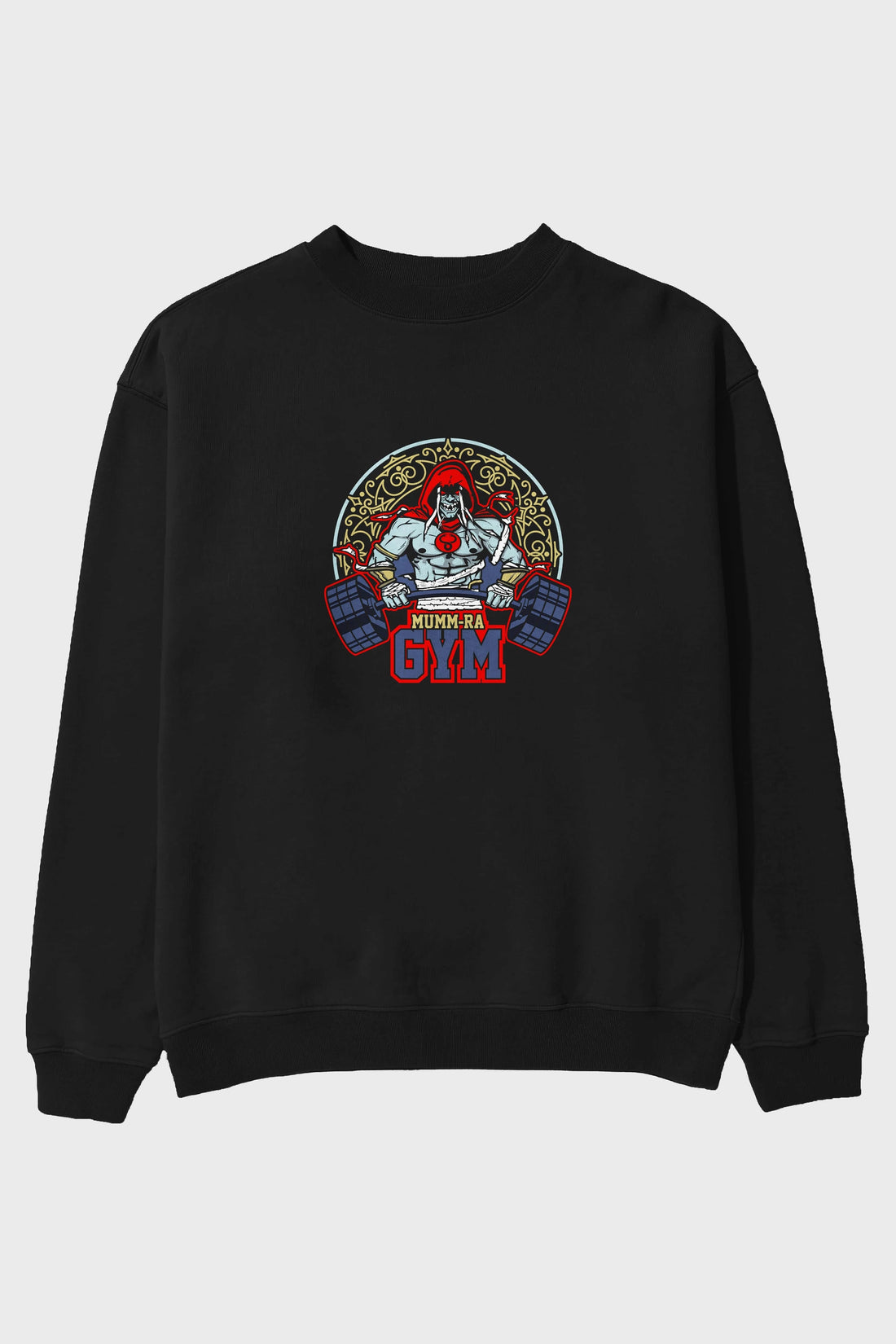 Mumm-ra GYM Ön Baskılı Oversize Sweatshirt Erkek Kadın Unisex
