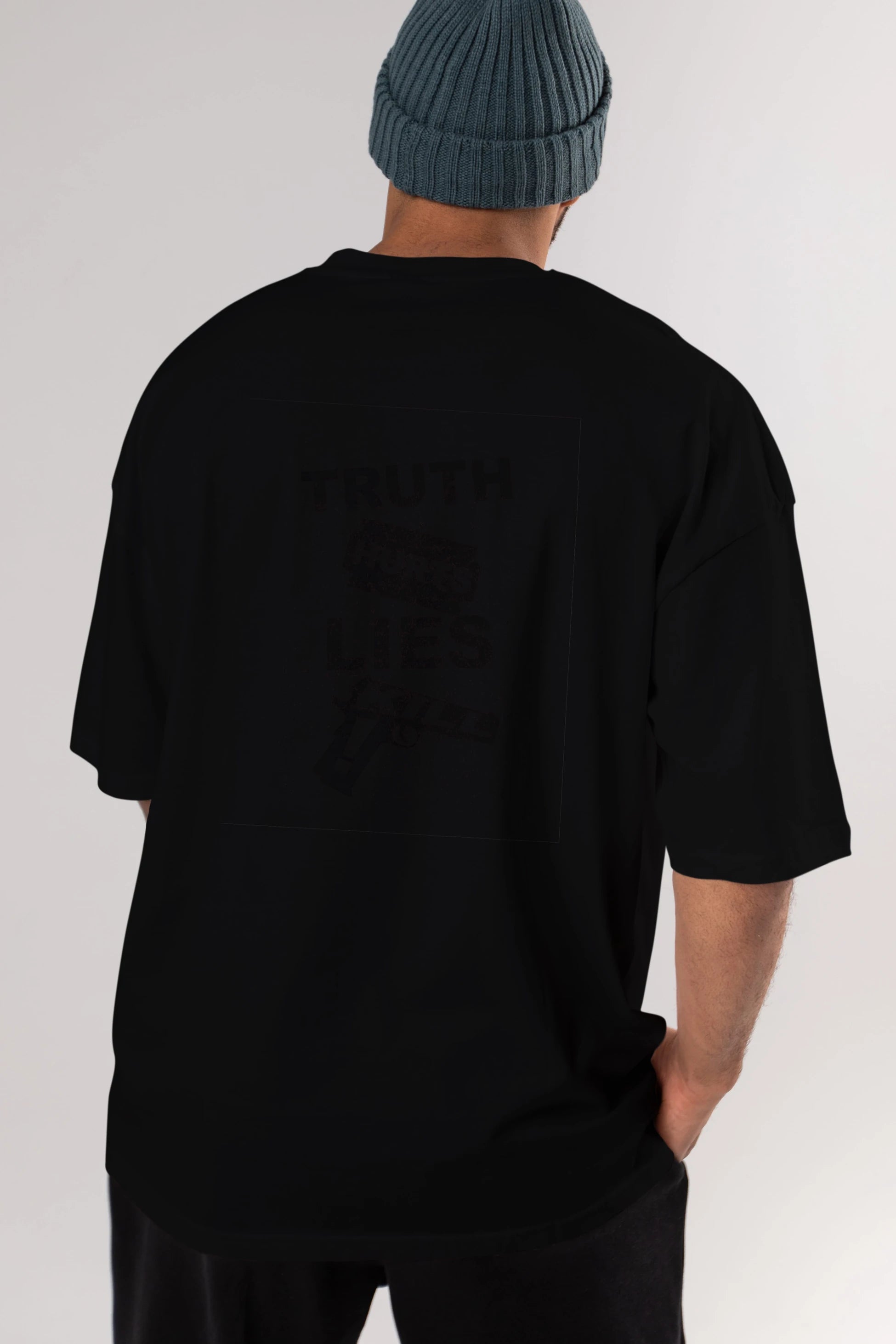 Truth Hurts Arka Baskılı Oversize t-shirt %100 pamuk Erkek Kadın Unisex