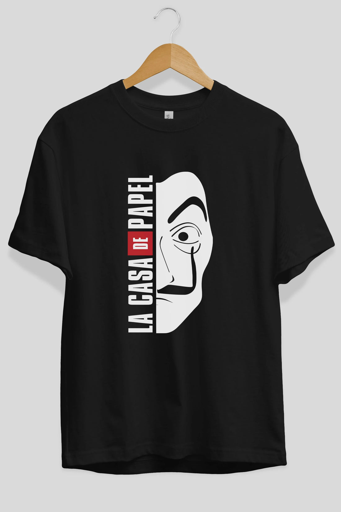 La Casa De Papel (3) Ön Baskılı Oversize t-shirt Erkek Kadın Unisex %100 Pamuk Bisiklet Yaka tişort