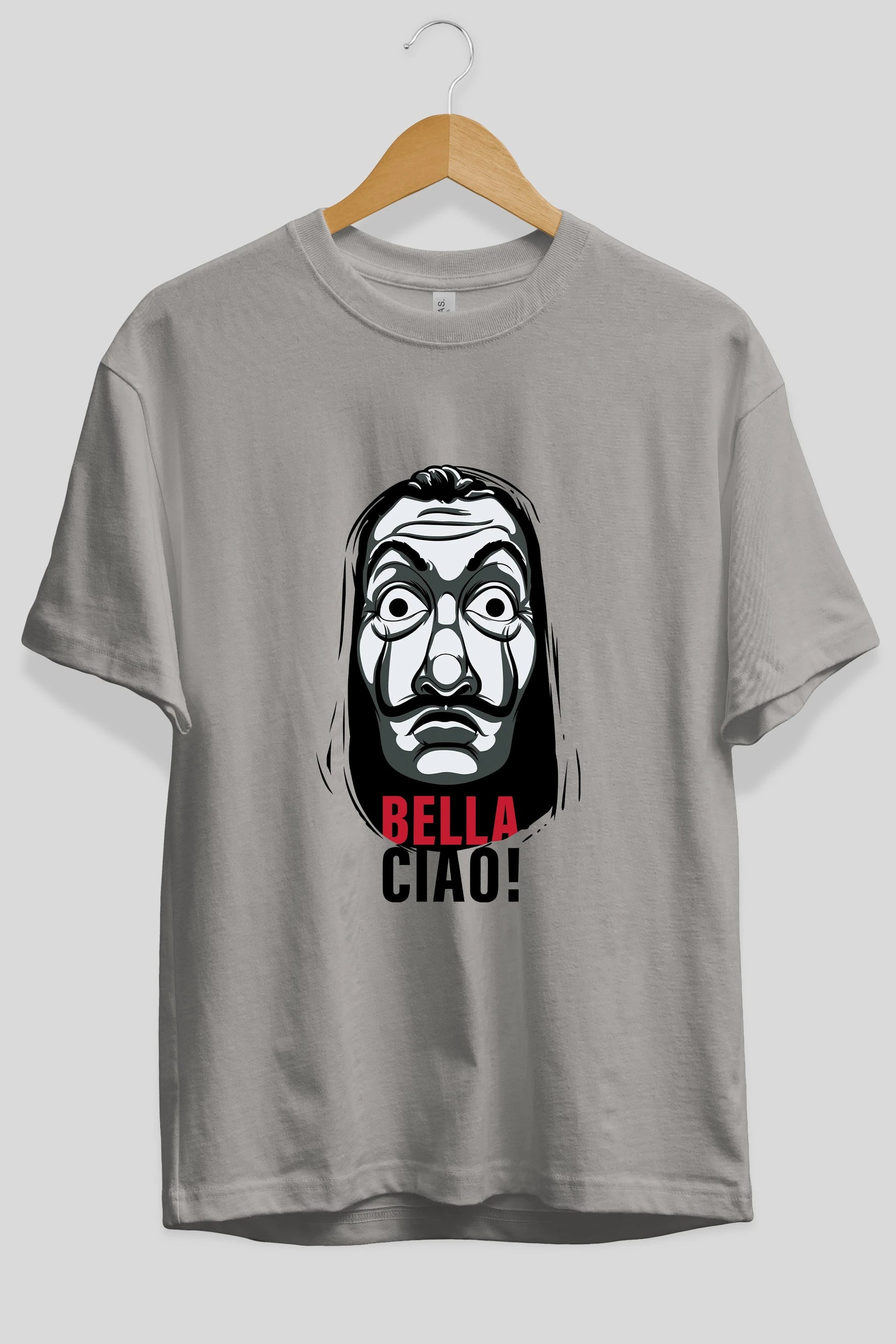 La Casa De Papel (12) Ön Baskılı Oversize t-shirt Erkek Kadın Unisex %100 Pamuk Bisiklet Yaka tişort