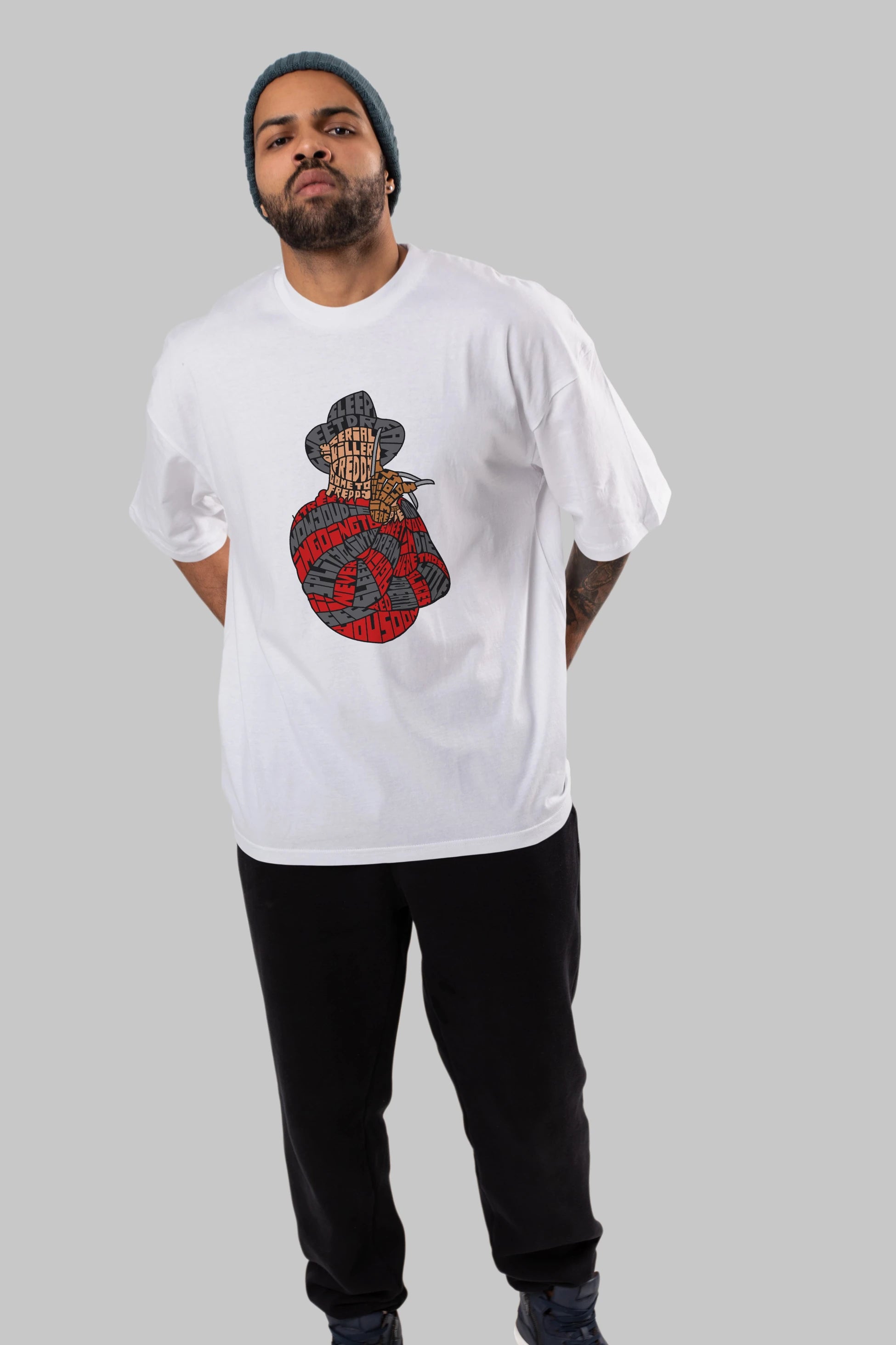 Sweet Dream Ön Baskılı Oversize t-shirt %100 pamuk Erkek Kadın Unisex