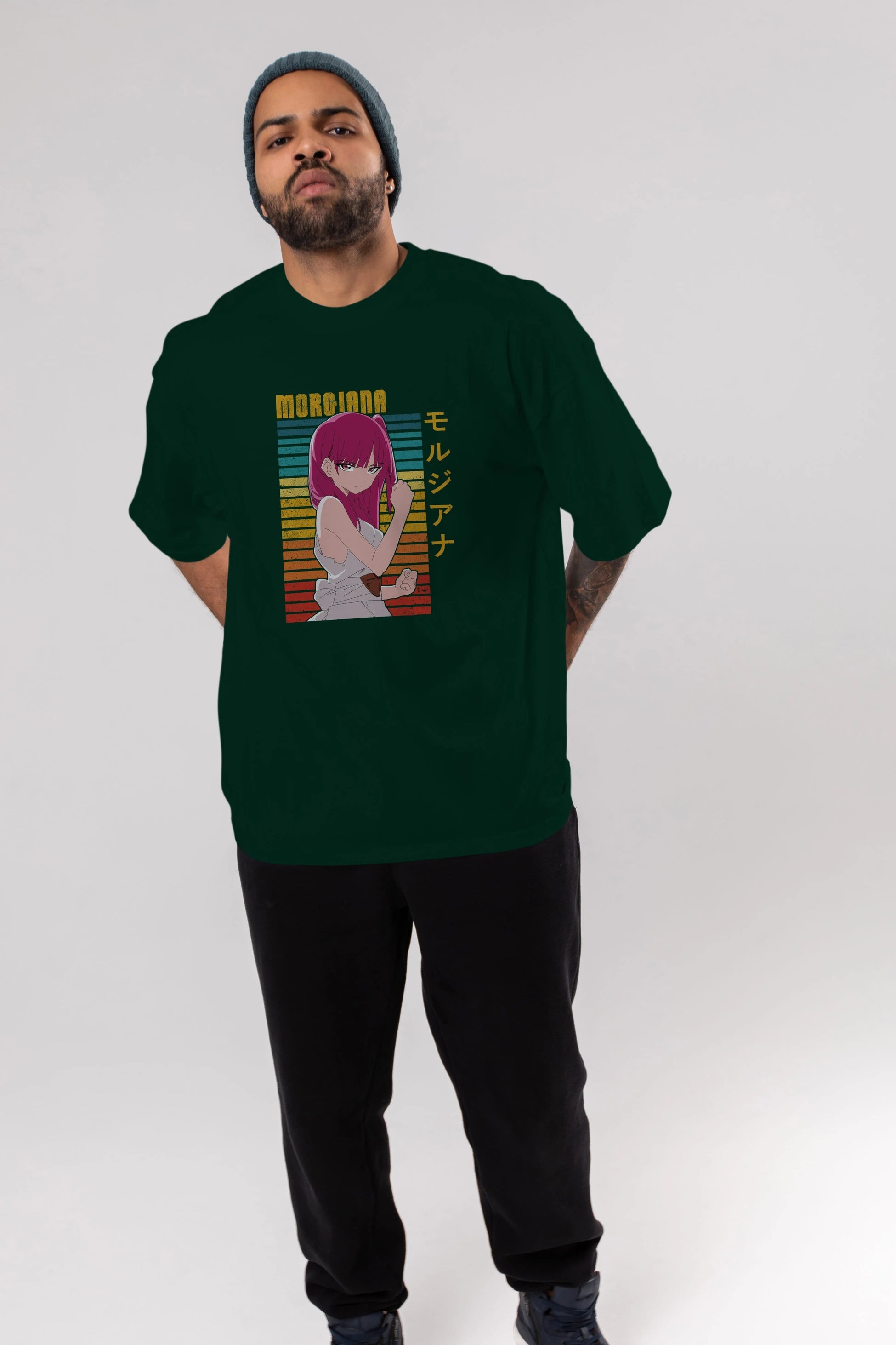 Morgiana 3 Anime Ön Baskılı Oversize t-shirt %100 pamuk Erkek Kadın Unisex