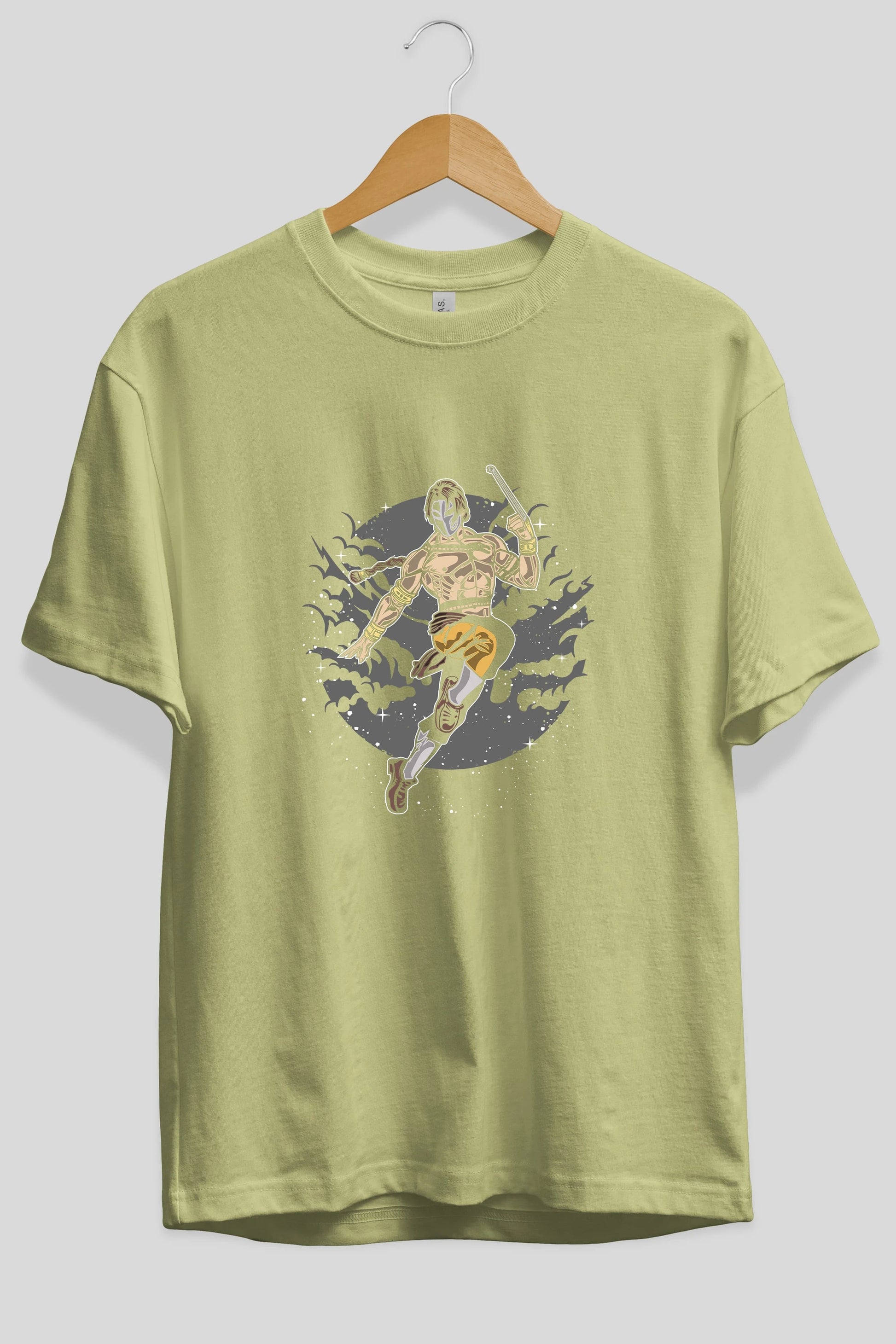 Vega Ön Baskılı Oversize t-shirt Erkek Kadın Unisex %100 Pamuk tişort