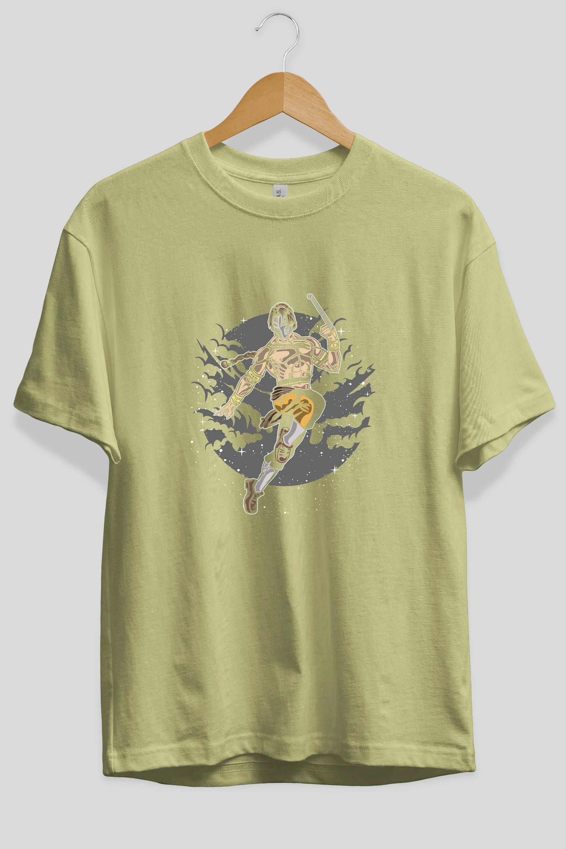 Vega Ön Baskılı Oversize t-shirt Erkek Kadın Unisex %100 Pamuk tişort
