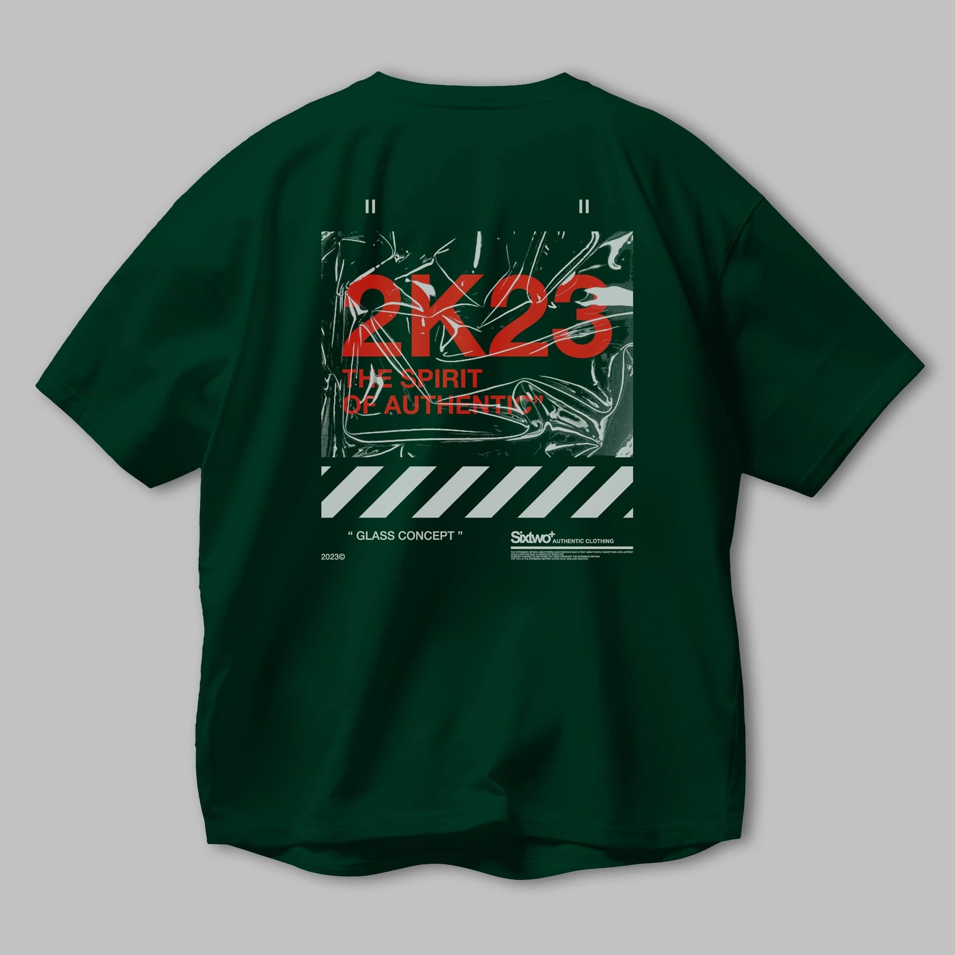 The Spirit Arka Baskılı Oversize t-shirt Erkek Kadın Unisex