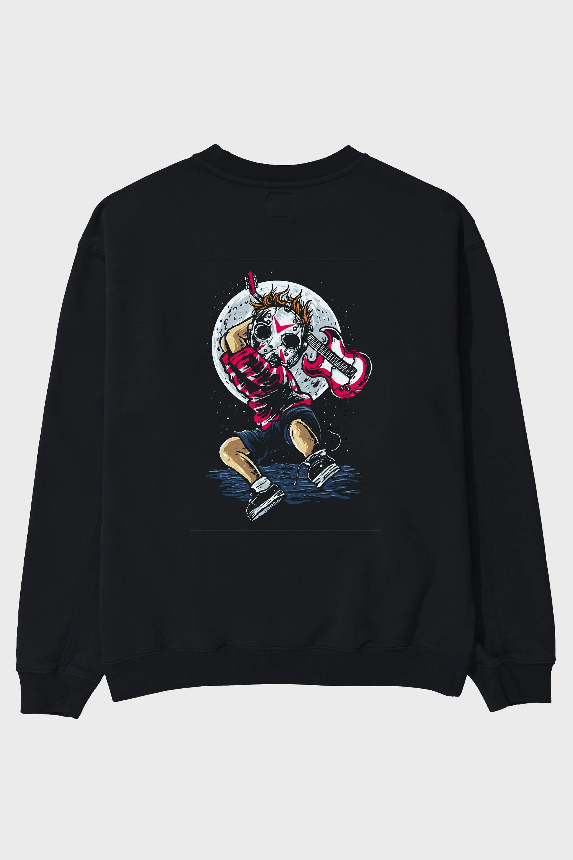 Break The Noise Arka Baskılı Oversize Sweatshirt Erkek Kadın Unisex