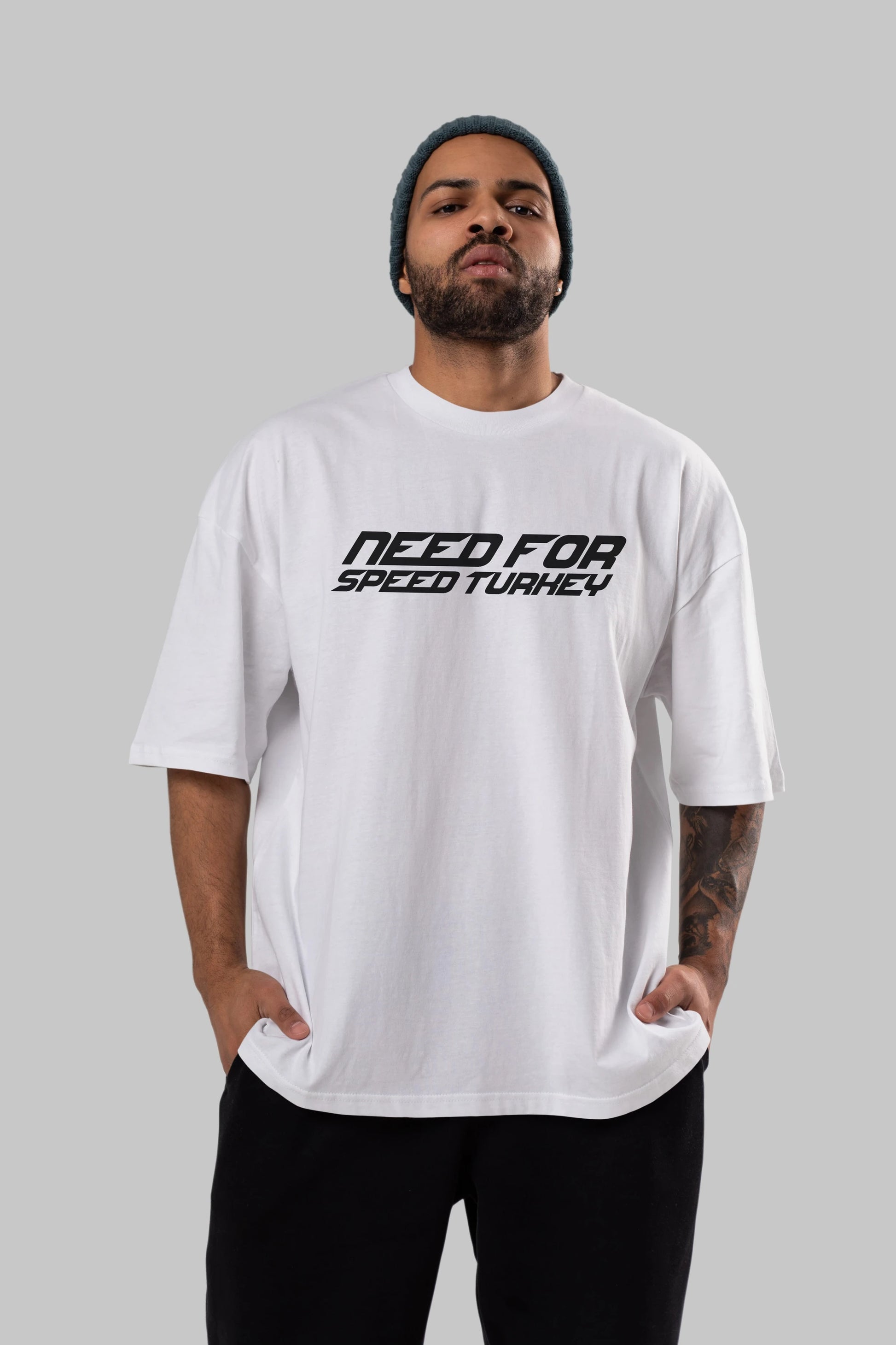 Need for Speed Turkey Ön Baskılı Oversize t-shirt %100 pamuk Erkek Kadın Unisex