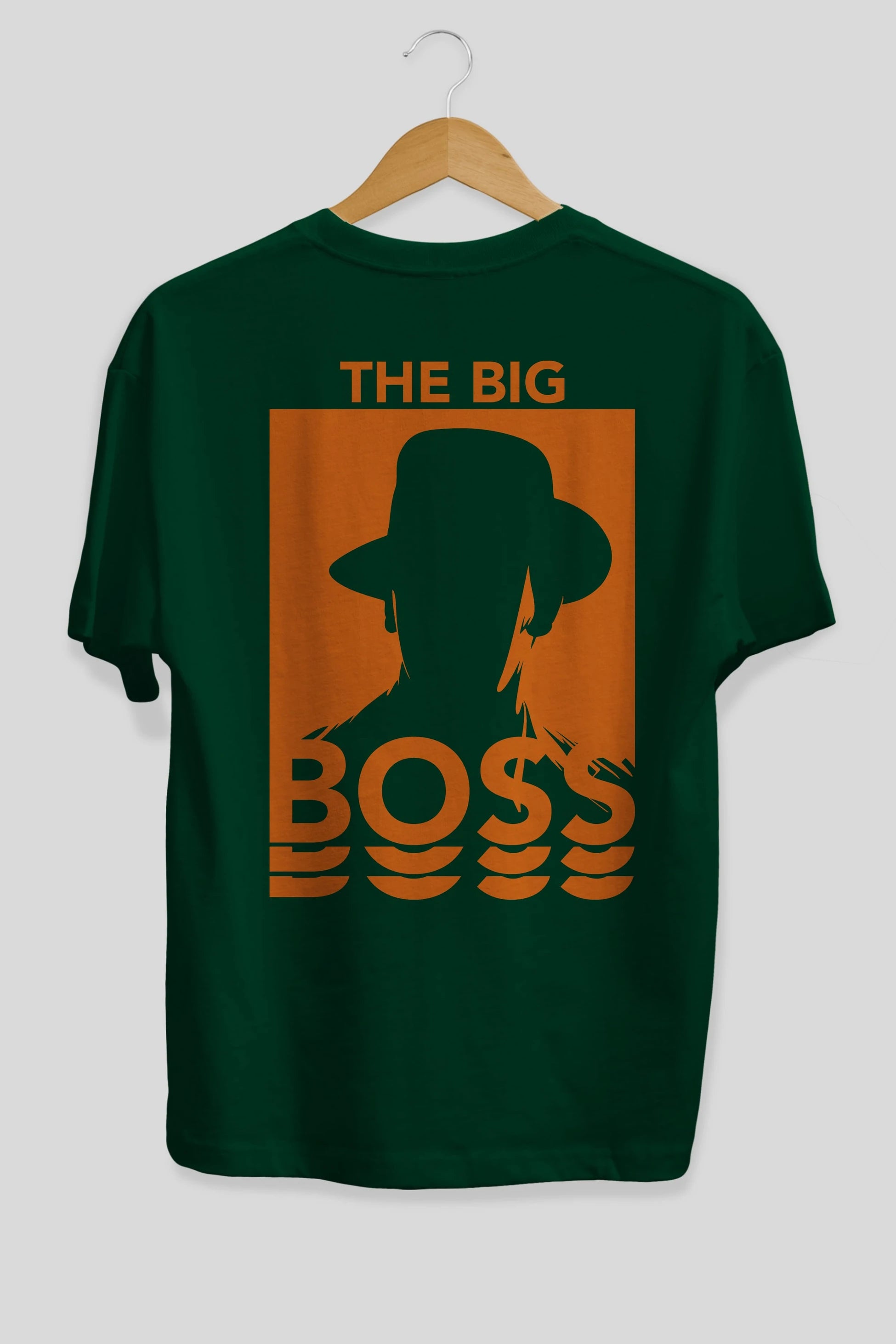 The Big Boss Arka Baskılı Oversize t-shirt Erkek Kadın Unisex