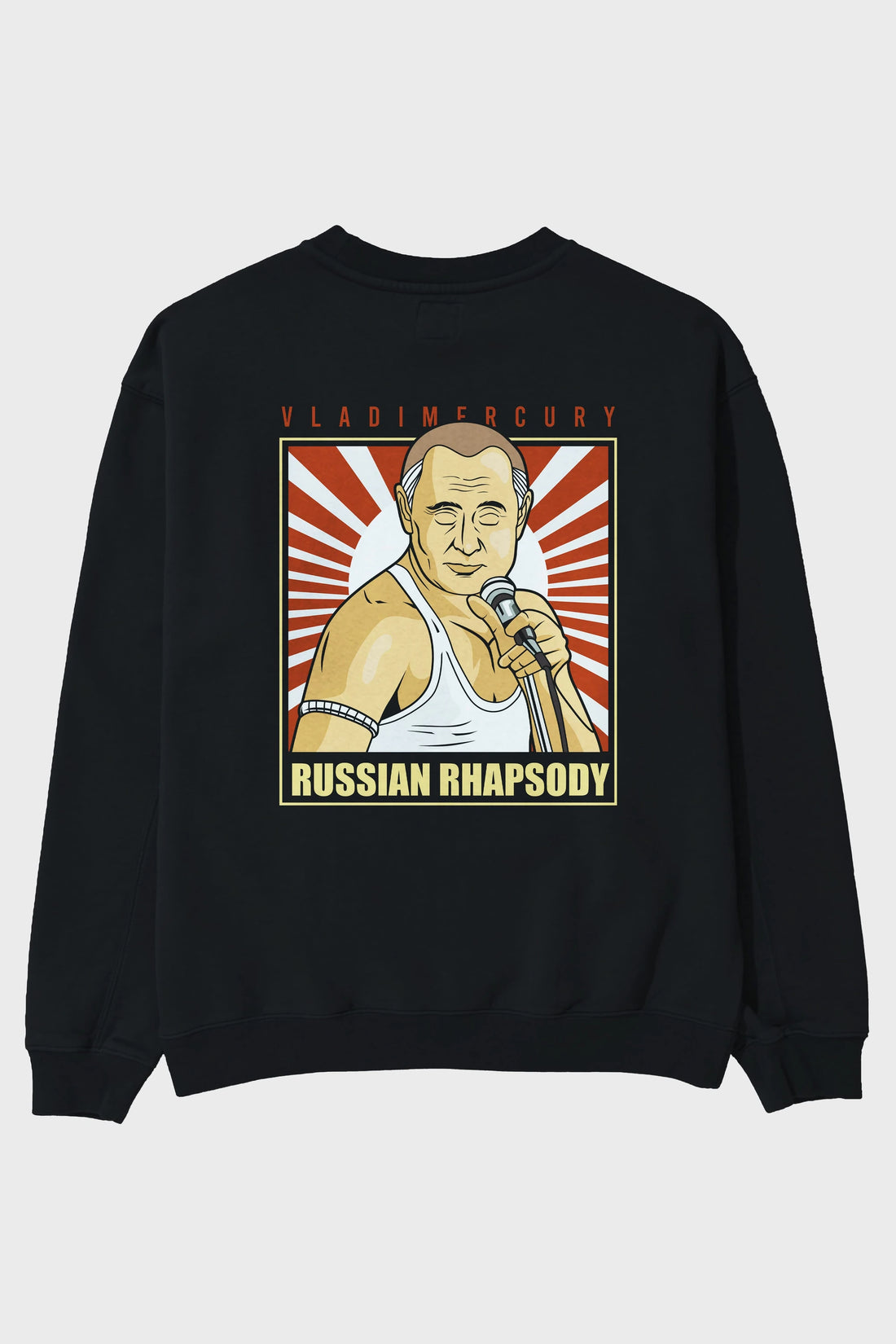 Freddy Puttin Arka Baskılı Oversize Sweatshirt Erkek Kadın Unisex