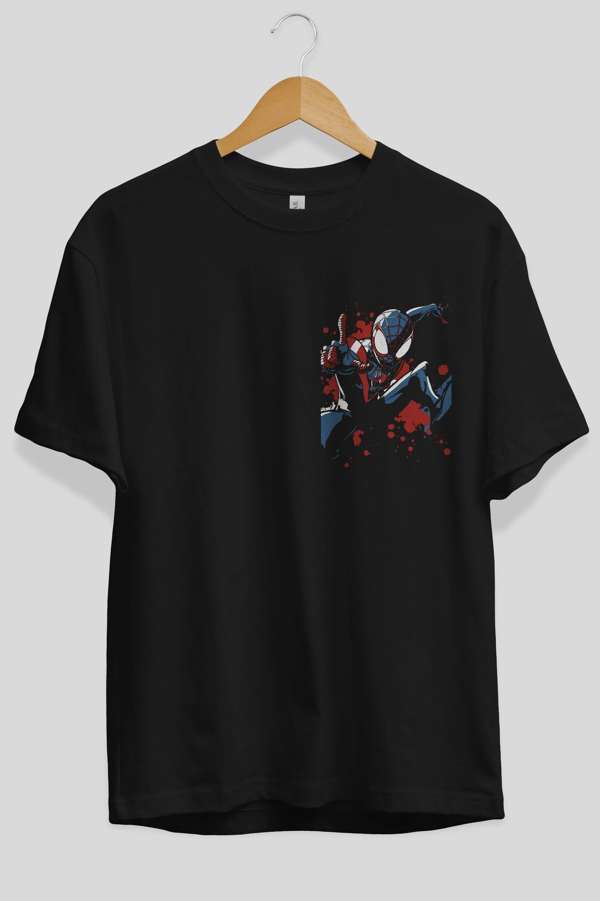 Venom (21) Ön Sol Baskılı Oversize t-shirt Erkek Kadın Unisex %100 Pamuk Bisiklet Yaka tişort