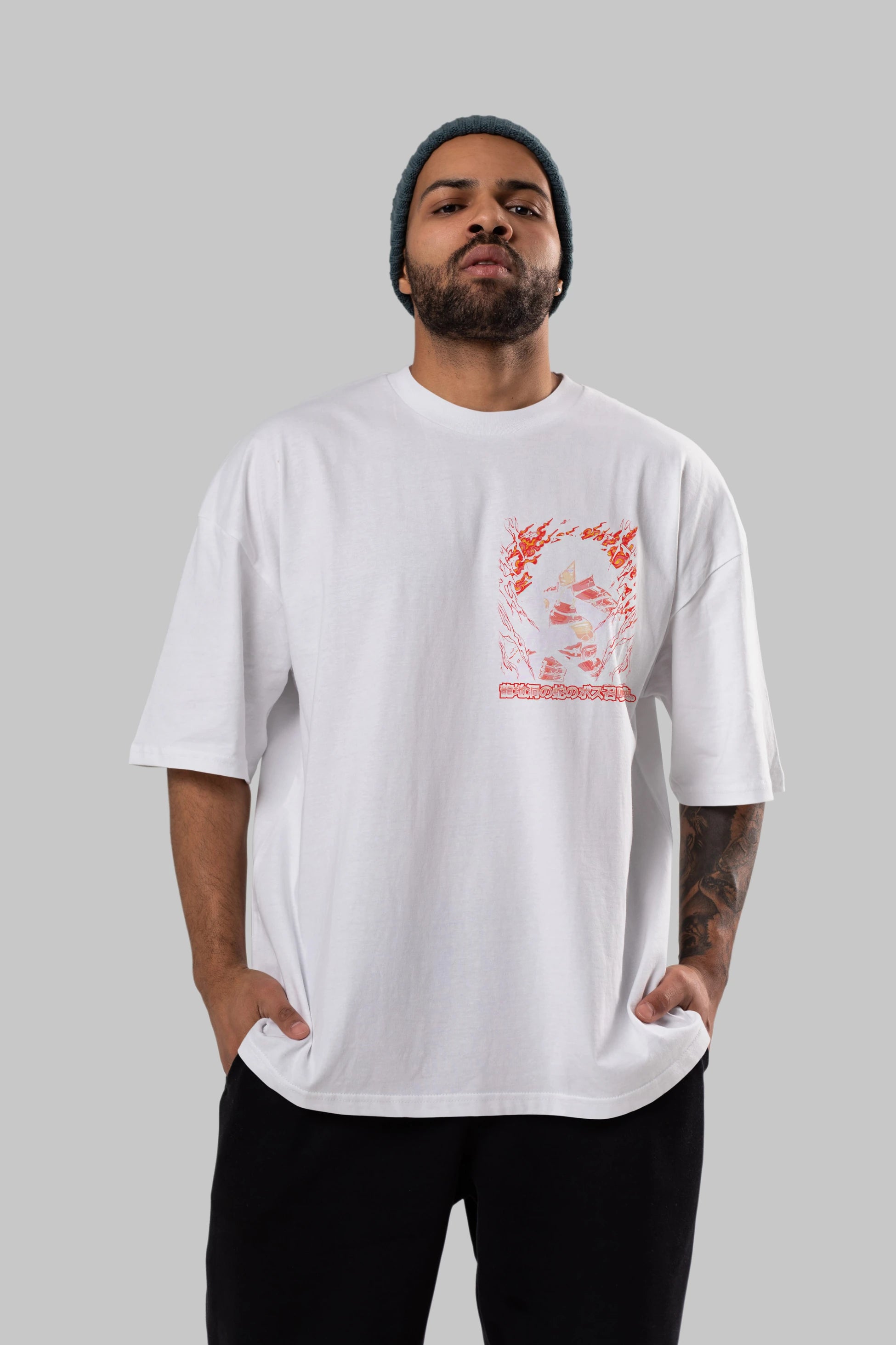 NARUTO (12) Ön Sol Baskılı Oversize t-shirt Erkek Kadın Unisex %100 Pamuk Bisiklet Yaka tişort