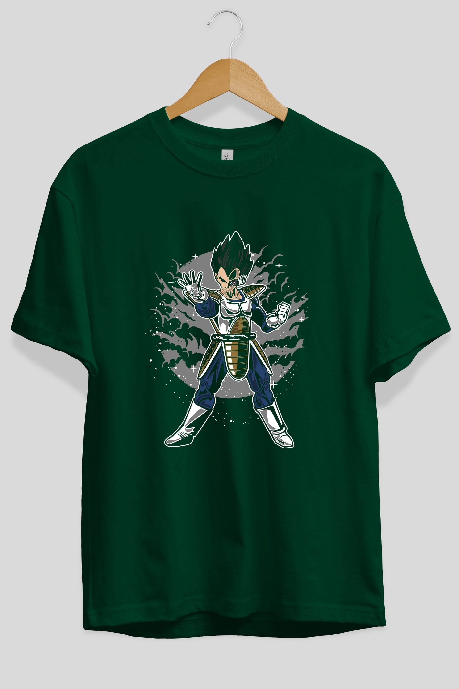 VEGETA Ön Baskılı Oversize t-shirt Erkek Kadın Unisex %100 Pamuk tişort