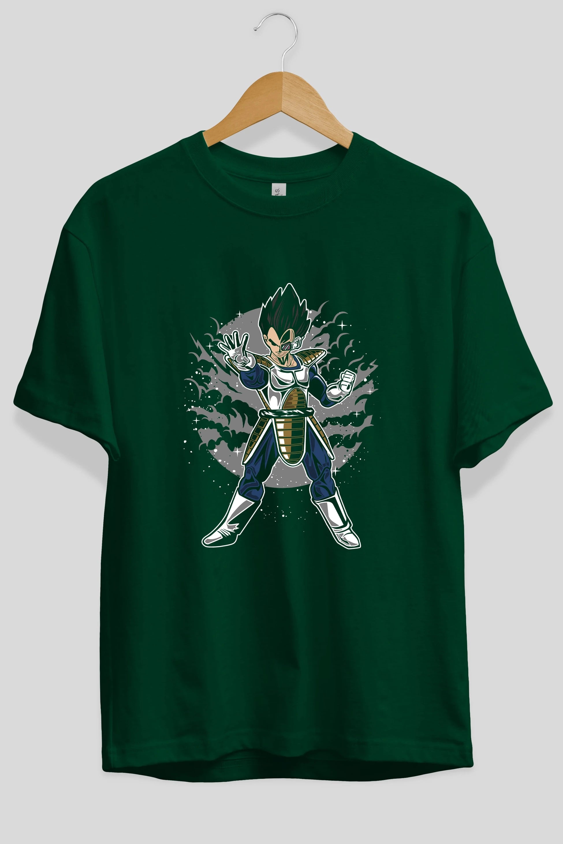 VEGETA Ön Baskılı Oversize t-shirt Erkek Kadın Unisex %100 Pamuk tişort