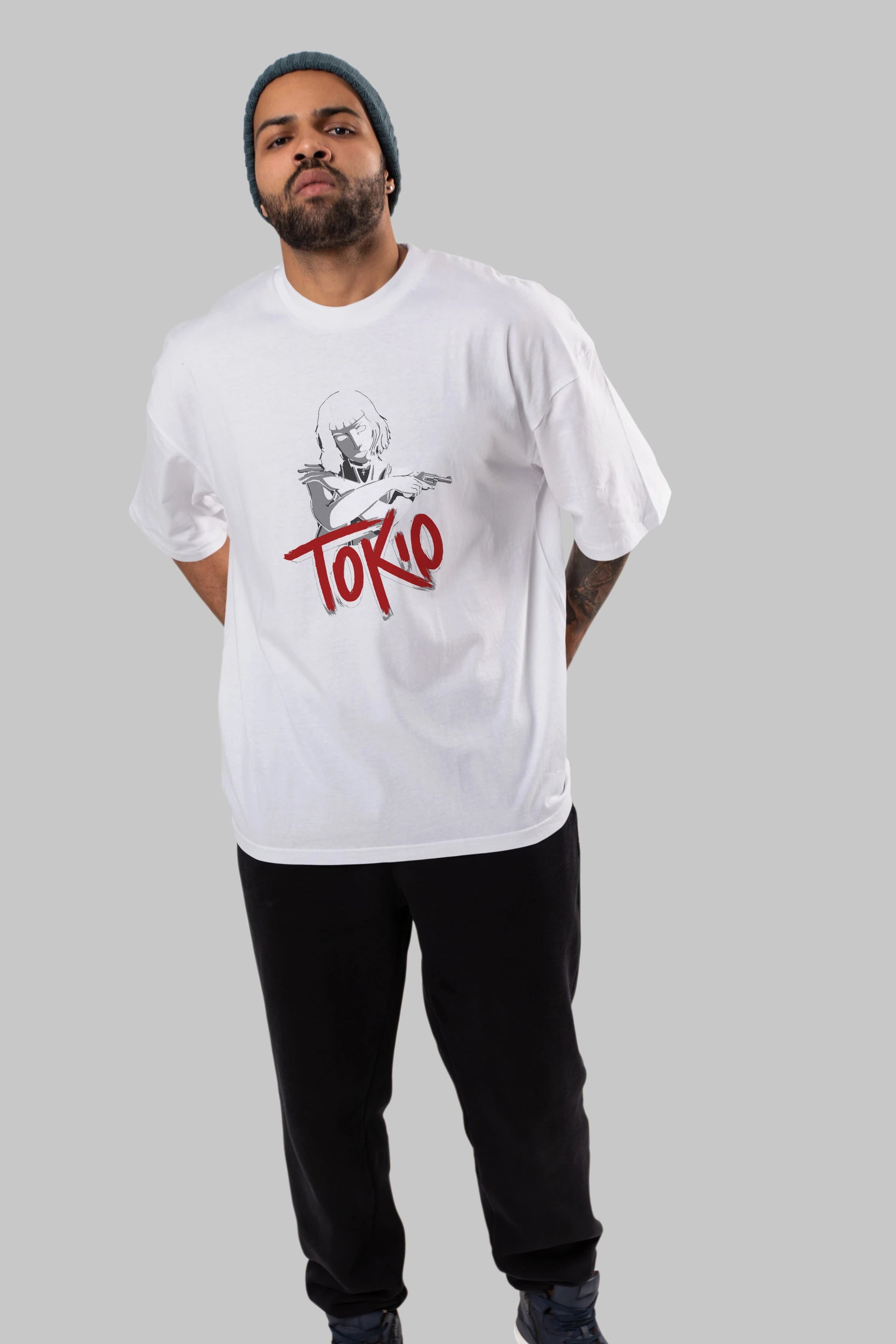 La Casa De Papel (10) Ön Baskılı Oversize t-shirt Erkek Kadın Unisex %100 Pamuk Bisiklet Yaka tişort
