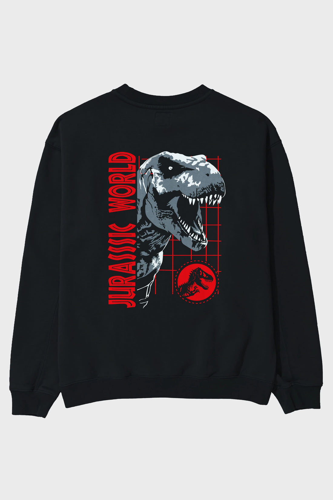 Jurassic Park (2) Arka Baskılı Oversize Sweatshirt Erkek Kadın Unisex