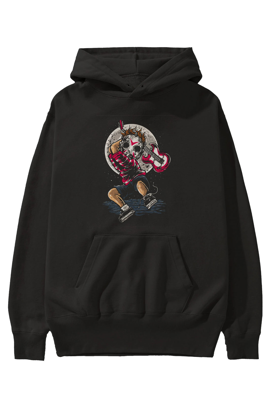 Break The Noise Ön Baskılı Hoodie Oversize Kapüşonlu Sweatshirt Erkek Kadın Unisex