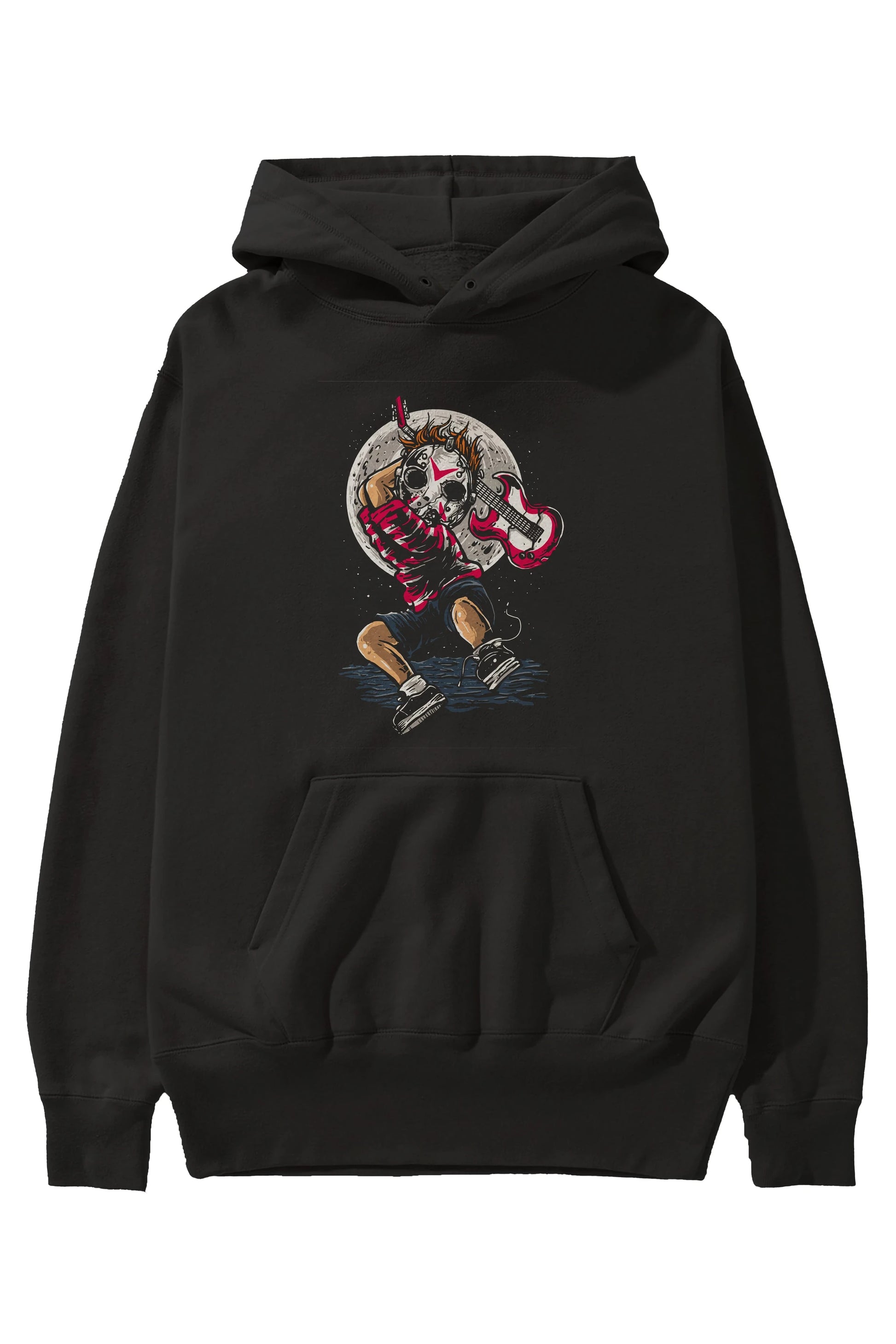 Break The Noise Ön Baskılı Hoodie Oversize Kapüşonlu Sweatshirt Erkek Kadın Unisex