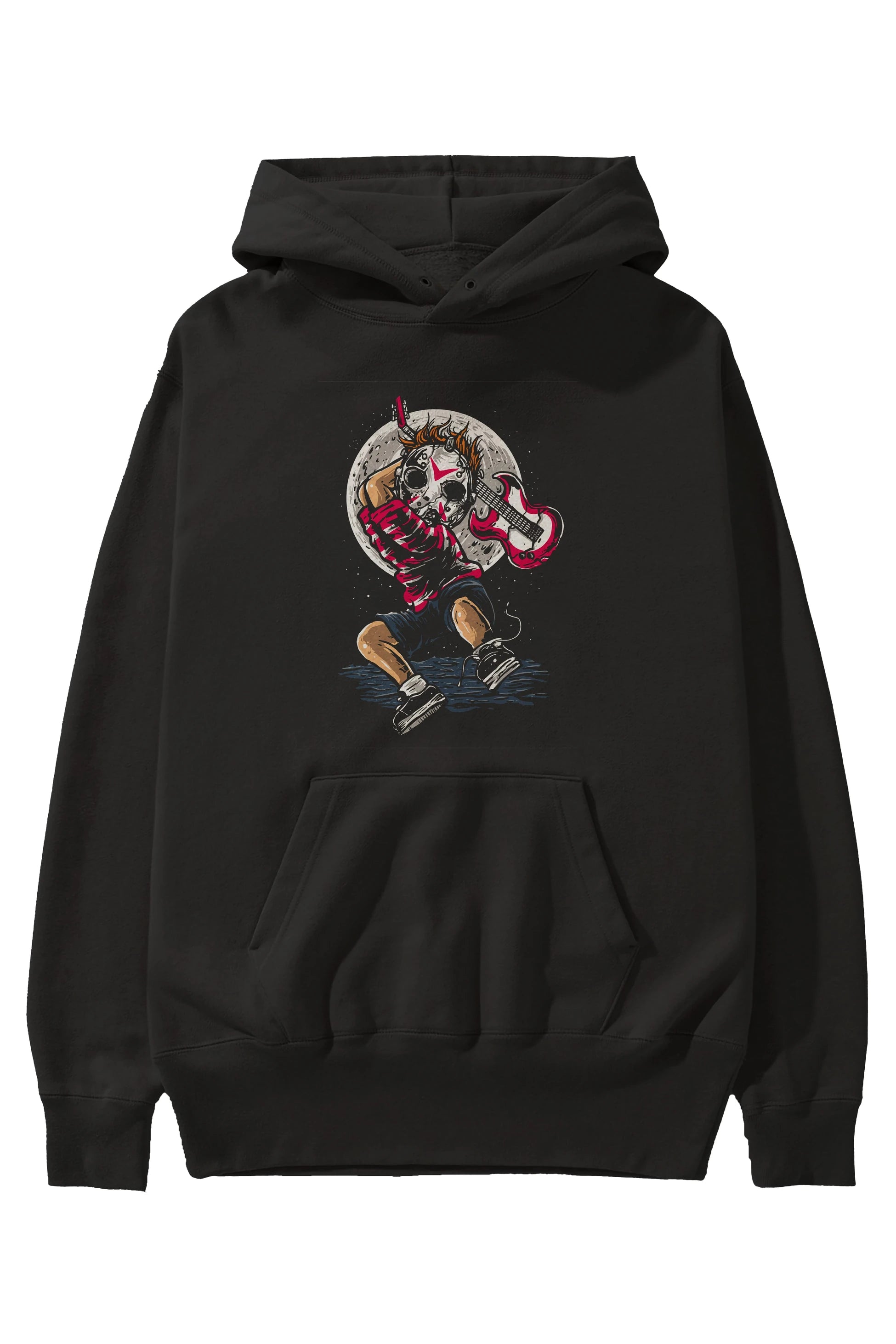 Break The Noise Ön Baskılı Hoodie Oversize Kapüşonlu Sweatshirt Erkek Kadın Unisex