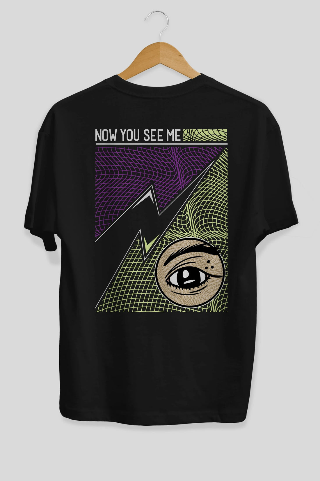 Now You See Me Arka Baskılı Oversize t-shirt Erkek Kadın Unisex