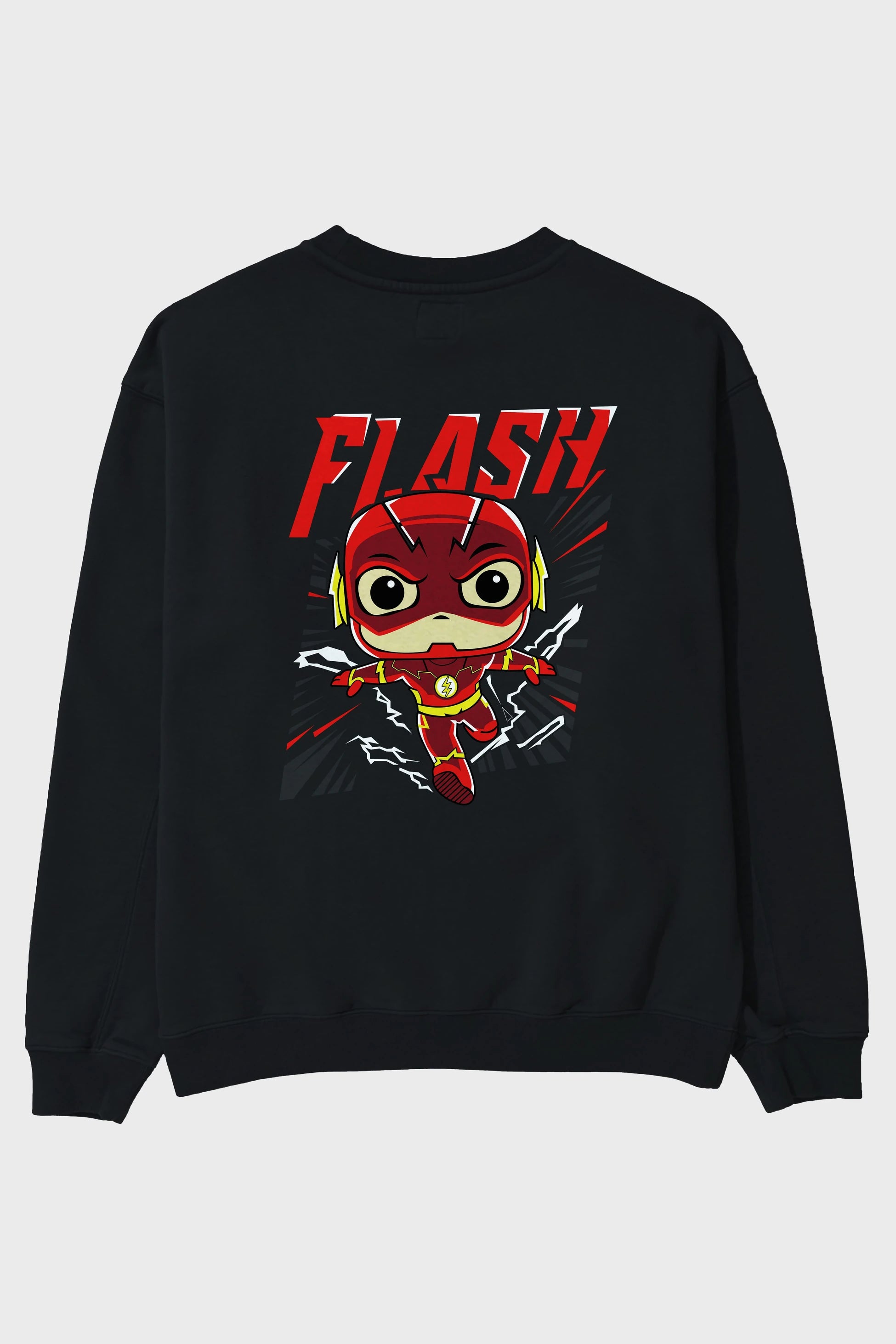 Flash Avengers (4) Arka Baskılı Oversize Sweatshirt Erkek Kadın Unisex