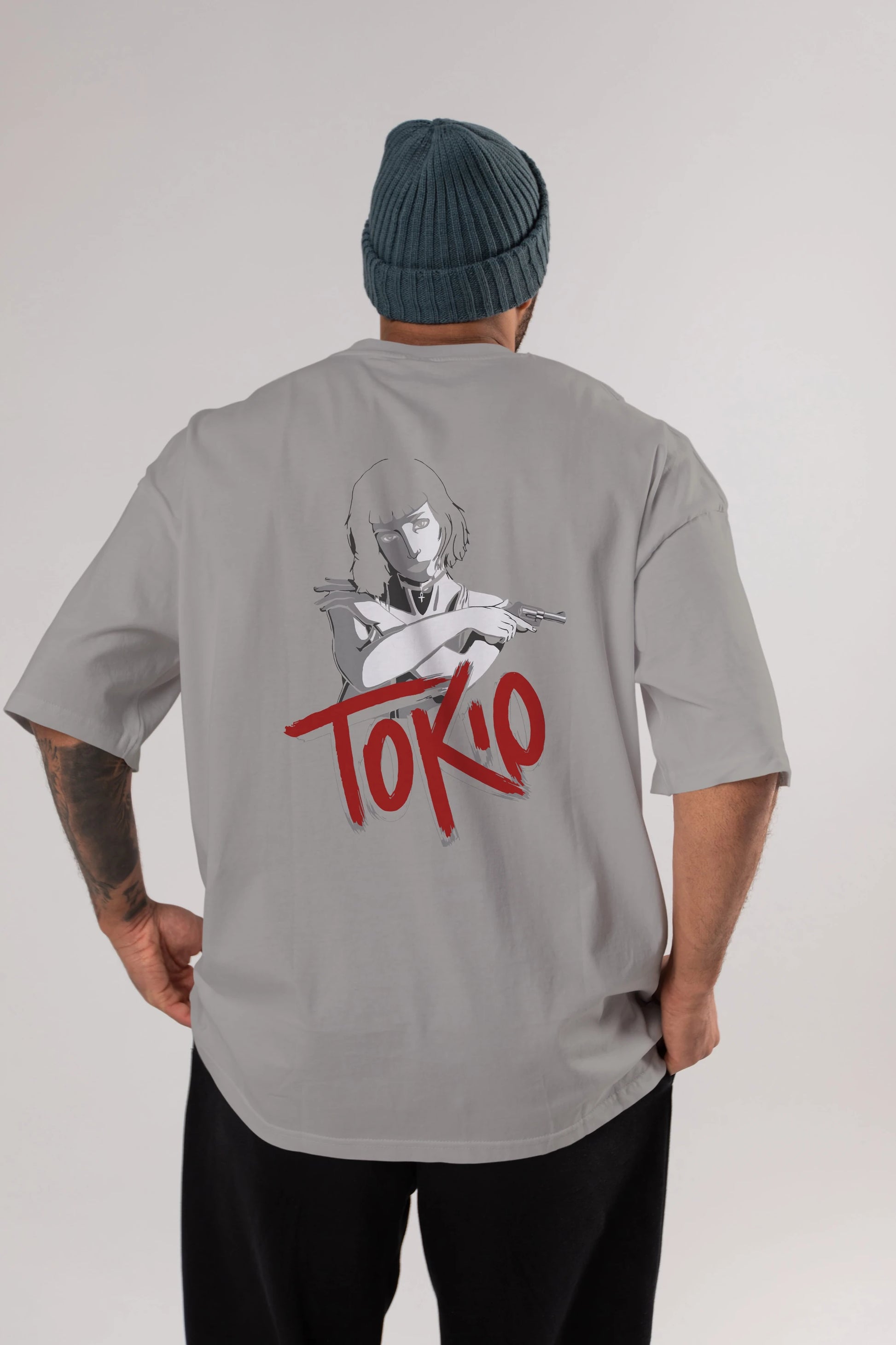 La Casa De Papel (10) Arka Baskılı Oversize t-shirt Erkek Kadın Unisex %100 Pamuk Bisiklet Yaka tişort