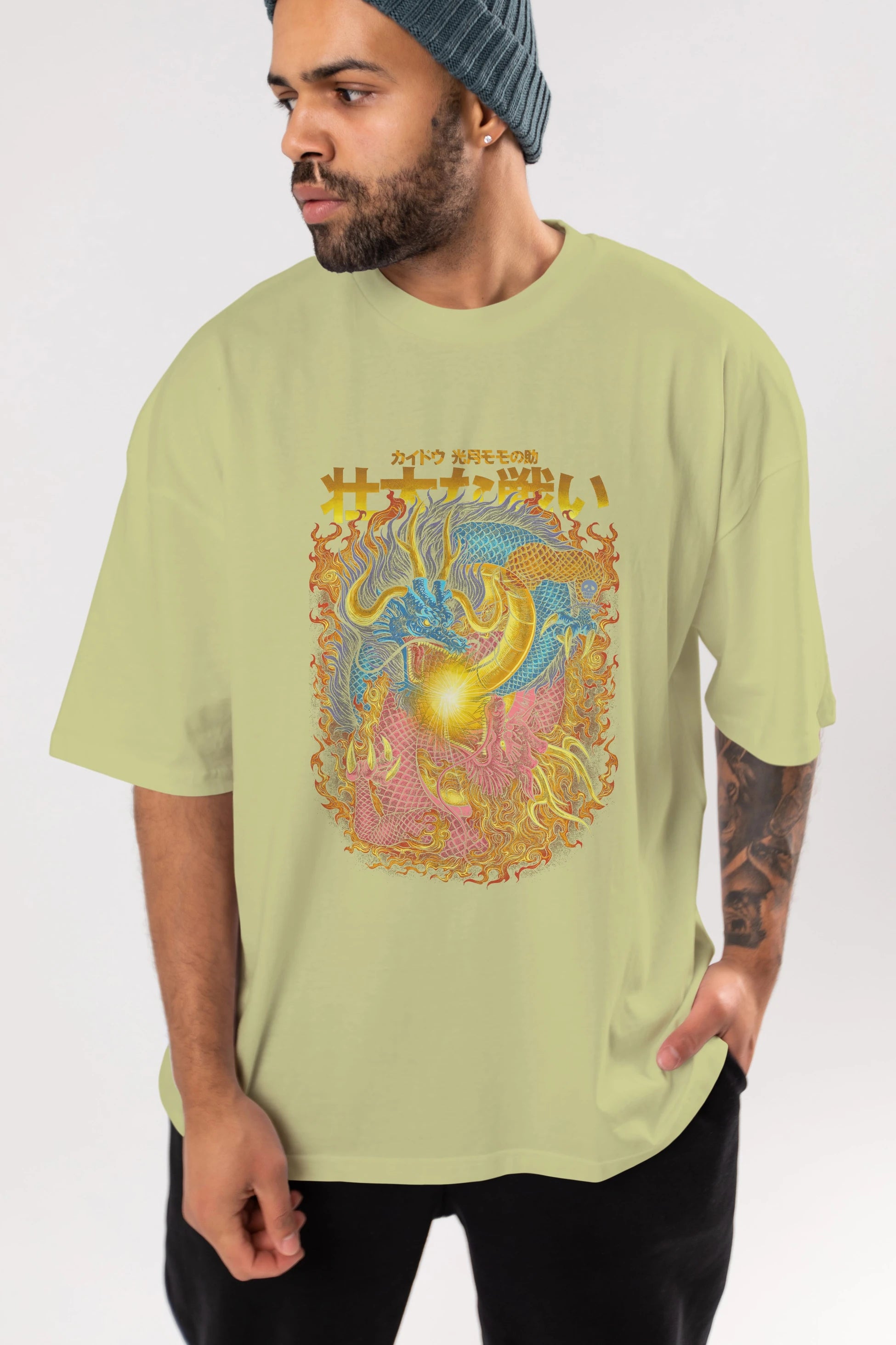 ONE PIECE (4) Anime Ön Baskılı Oversize t-shirt %100 pamuk Erkek Kadın Unisex