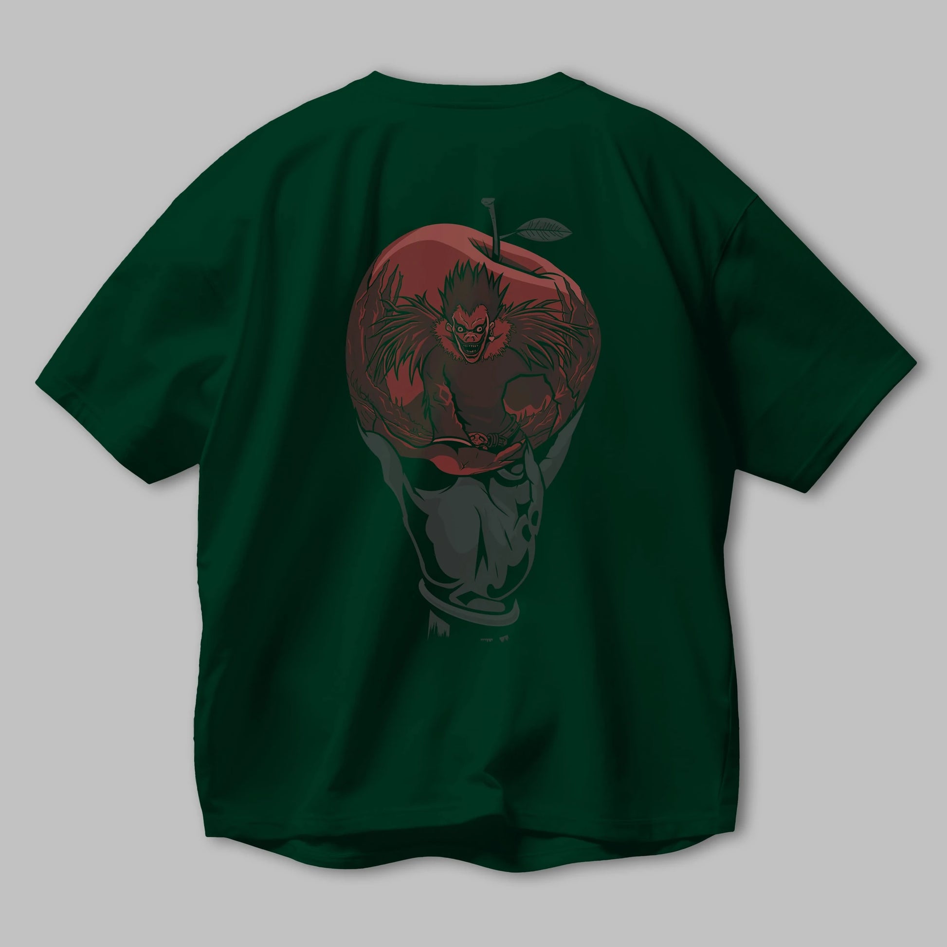 DEATH NOTE -RYUK Anime Arka Baskılı Oversize t-shirt Erkek Kadın Unisex