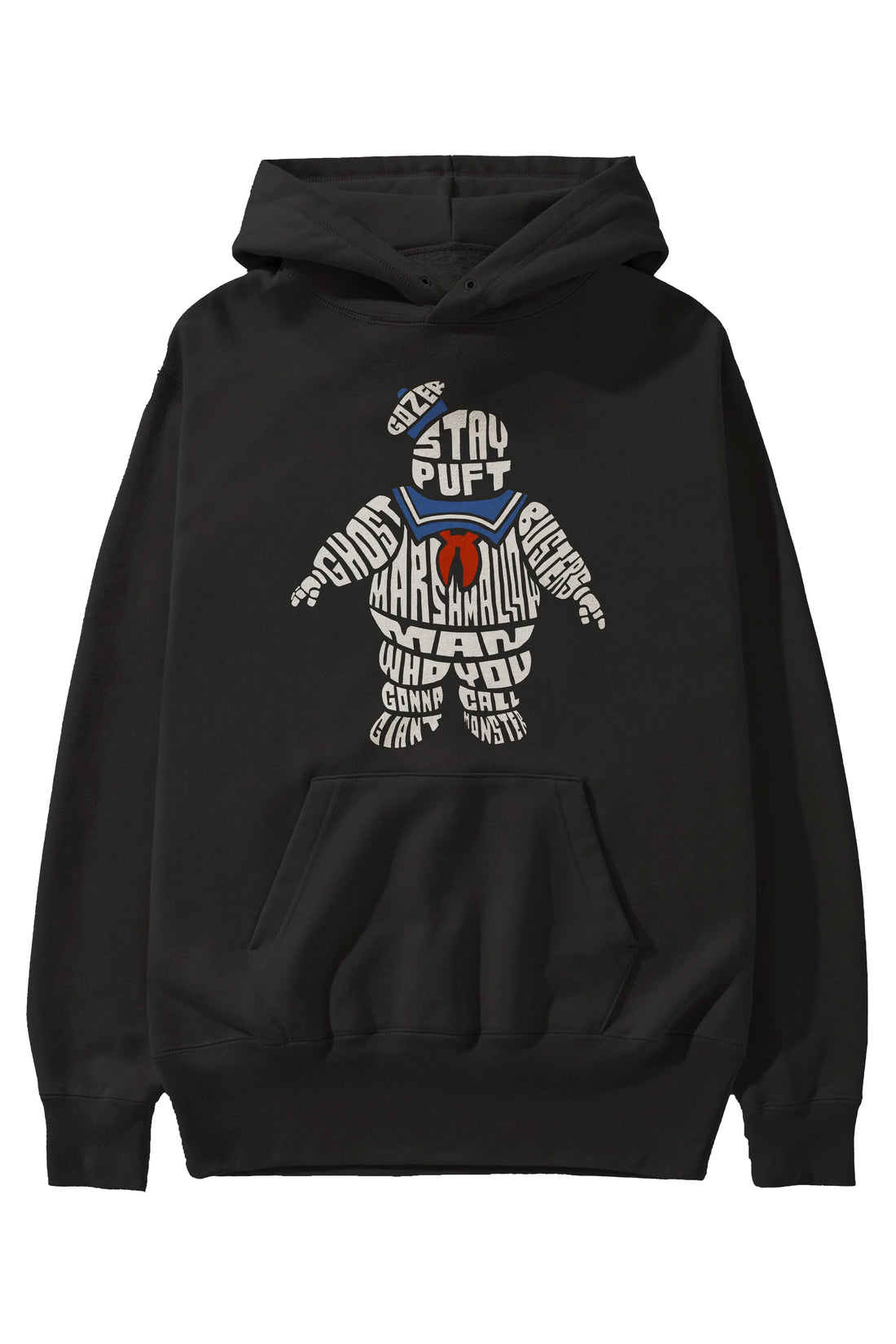 Stay Puft Ön Baskılı Hoodie Oversize Kapüşonlu Sweatshirt Erkek Kadın Unisex