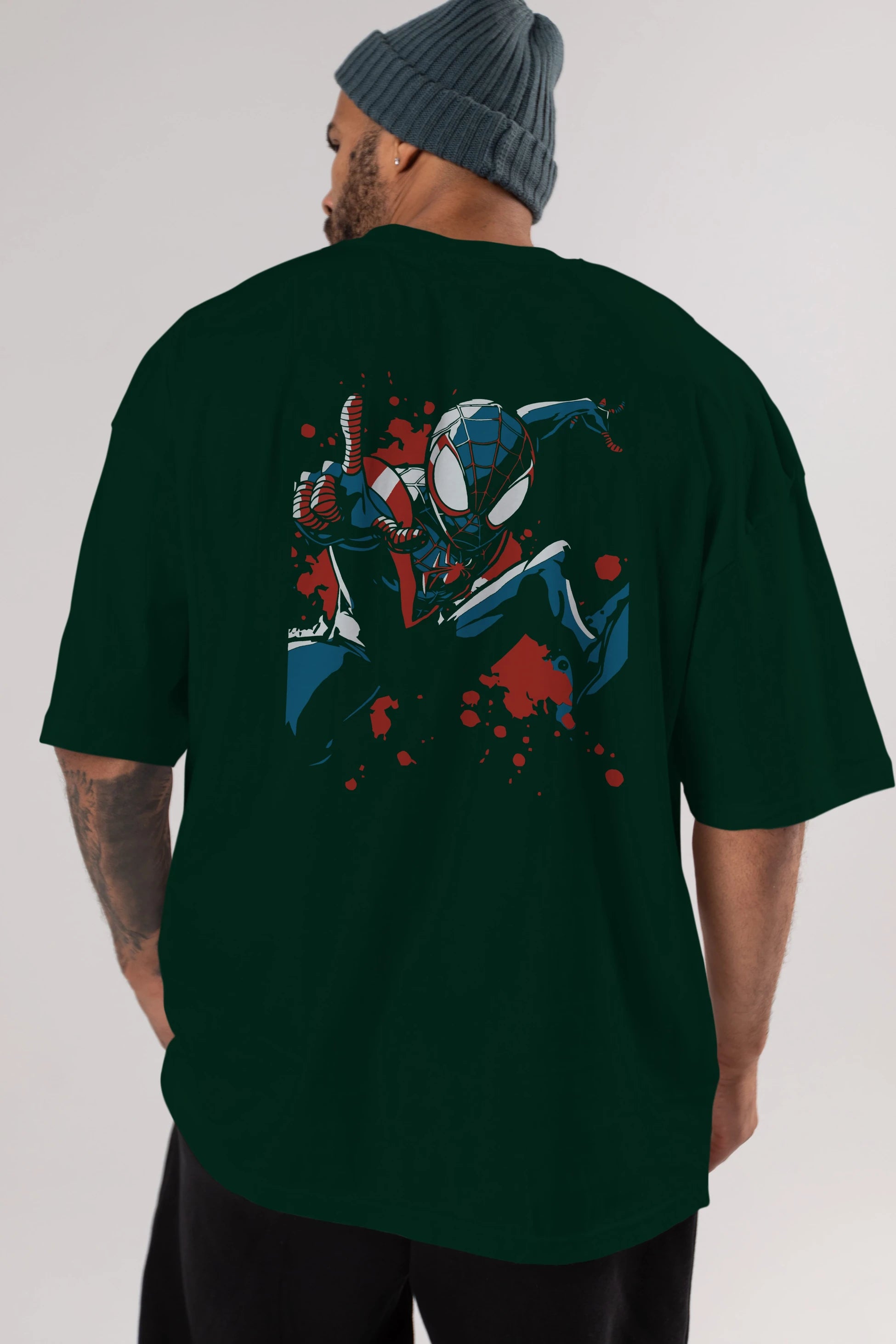 Venom (21) Arka Baskılı Oversize t-shirt Erkek Kadın Unisex %100 Pamuk Bisiklet Yaka tişort