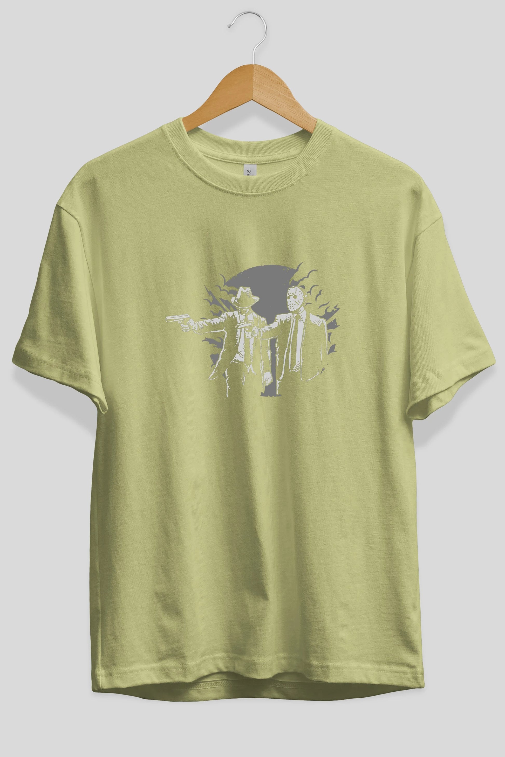 Pulp Killer Ön Baskılı Oversize t-shirt Erkek Kadın Unisex %100 Pamuk tişort
