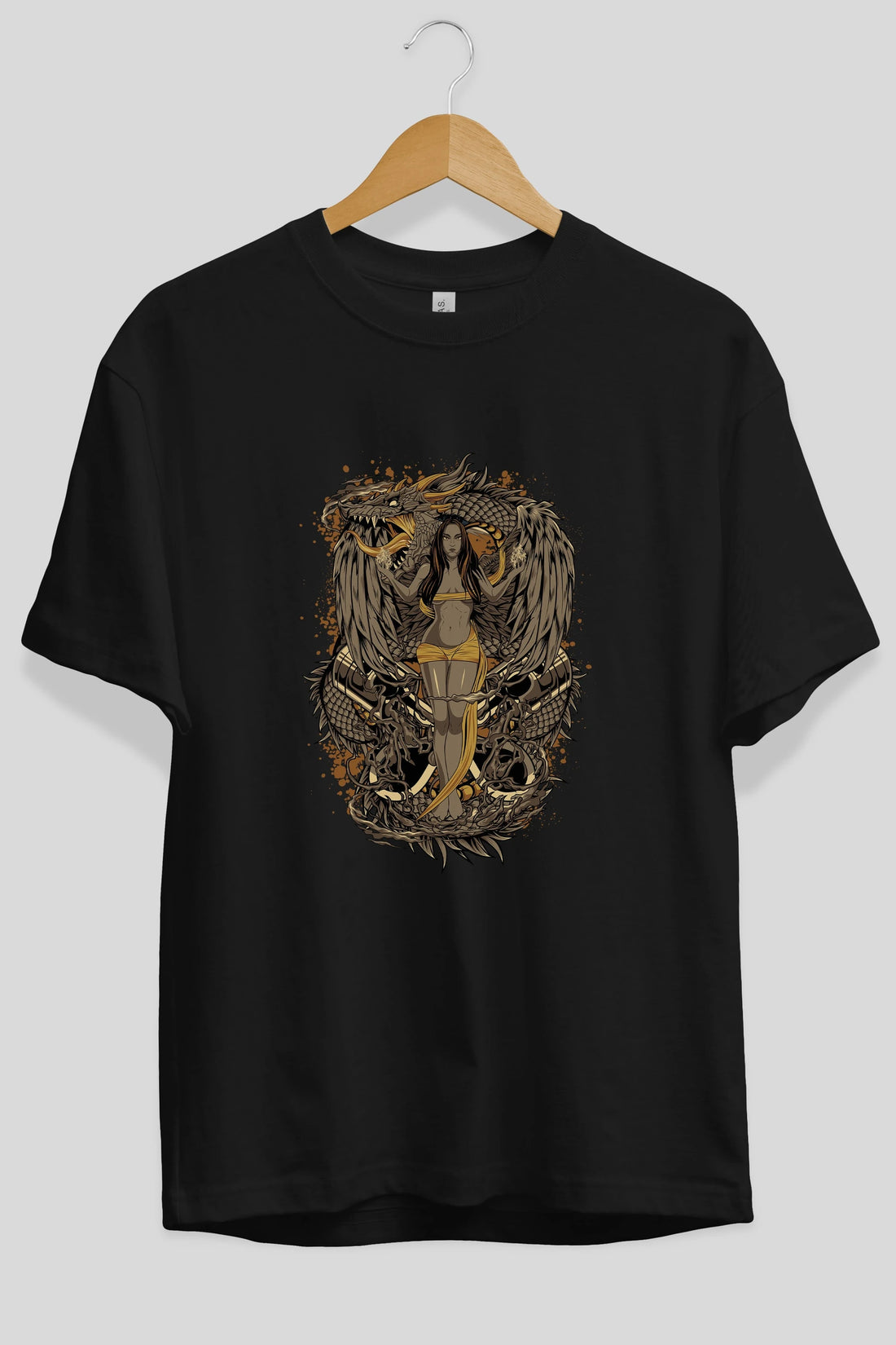 TRIBAL (3) Anime Ön Baskılı Oversize t-shirt %100 pamuk Erkek Kadın Unisex