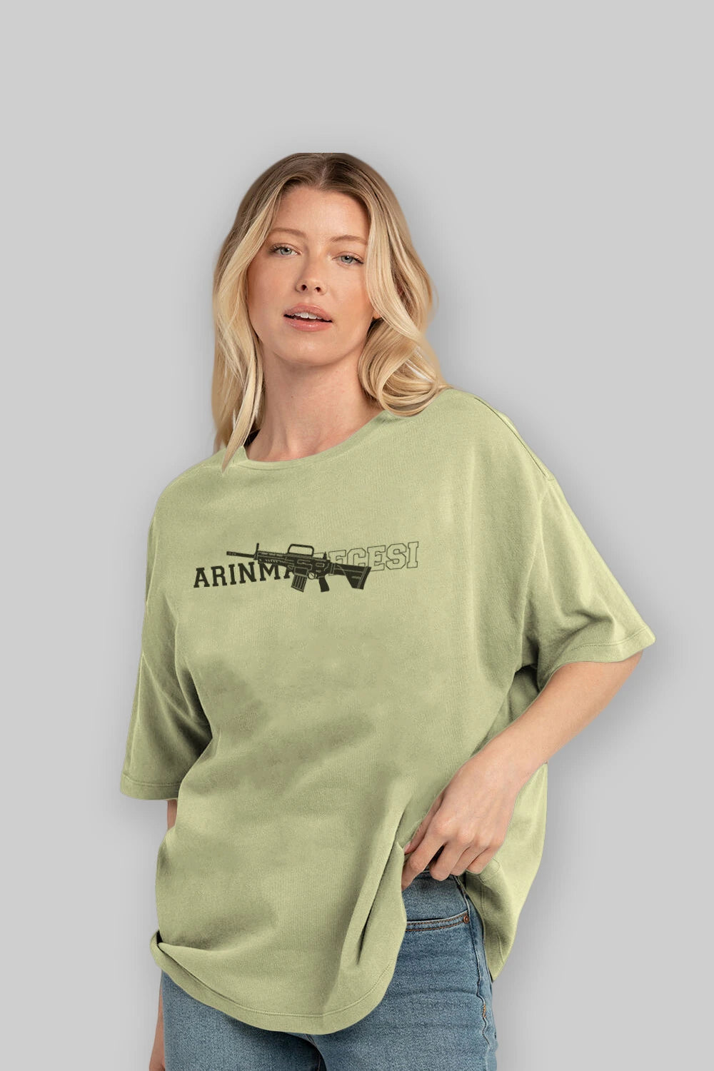 Arınma Gecesi Ön Baskılı Oversize t-shirt %100 pamuk Erkek Kadın Unisex