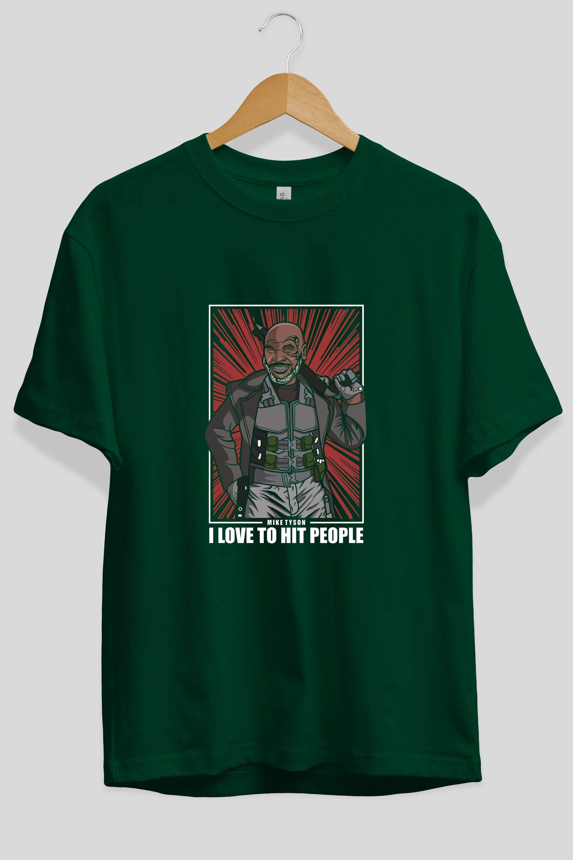 Blade Tyson Ön Baskılı Oversize t-shirt Erkek Kadın Unisex %100 Pamuk tişort