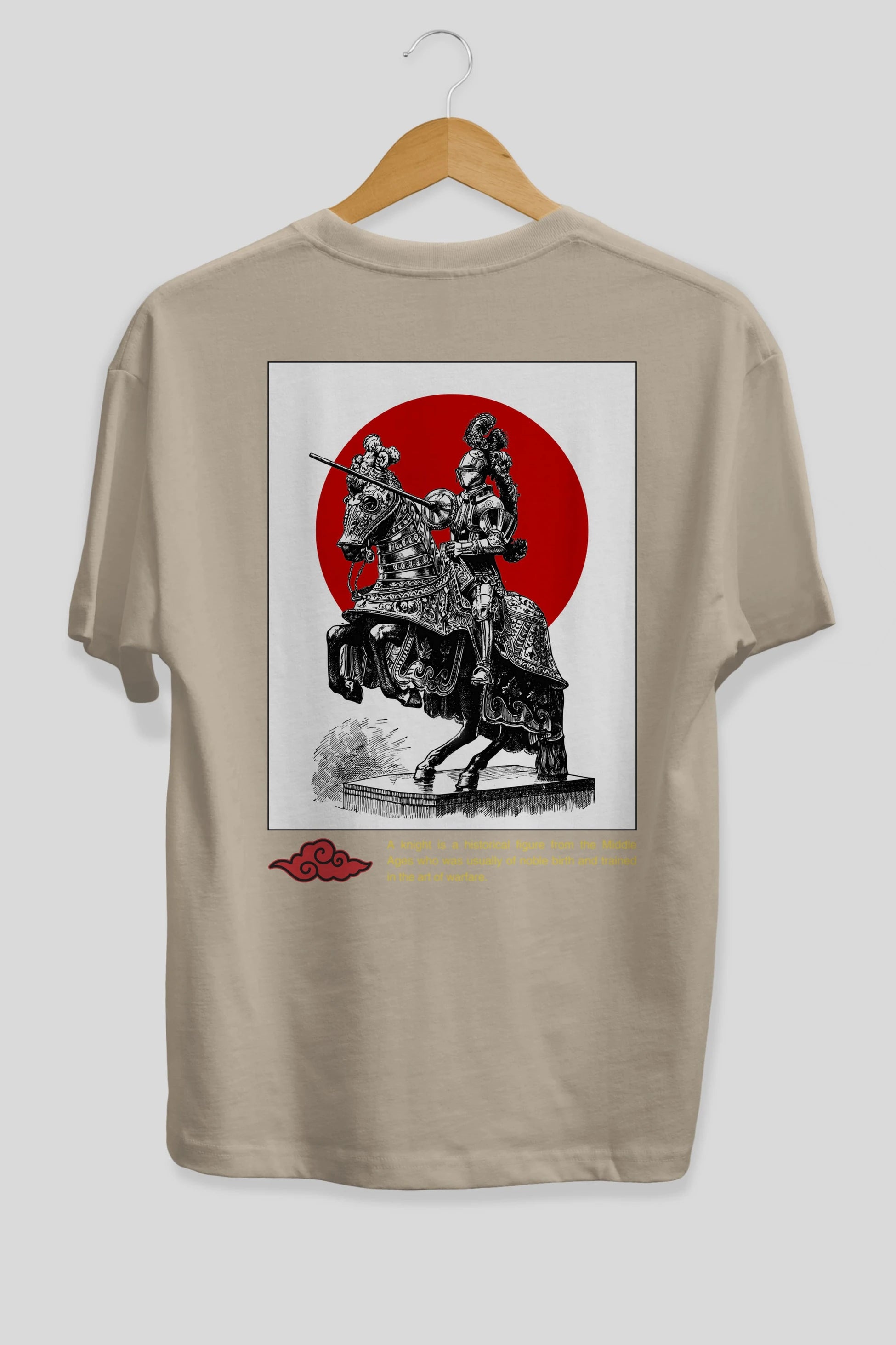 Japan Streetwear 2 Arka Baskılı Oversize t-shirt Erkek Kadın Unisex