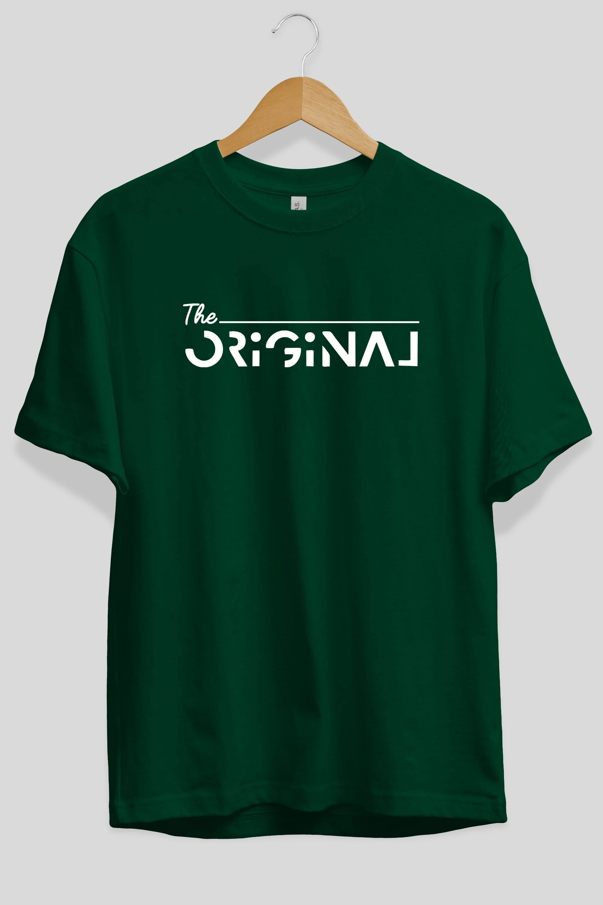 The Original Ön Baskılı Oversize t-shirt %100 pamuk Erkek Kadın Unisex