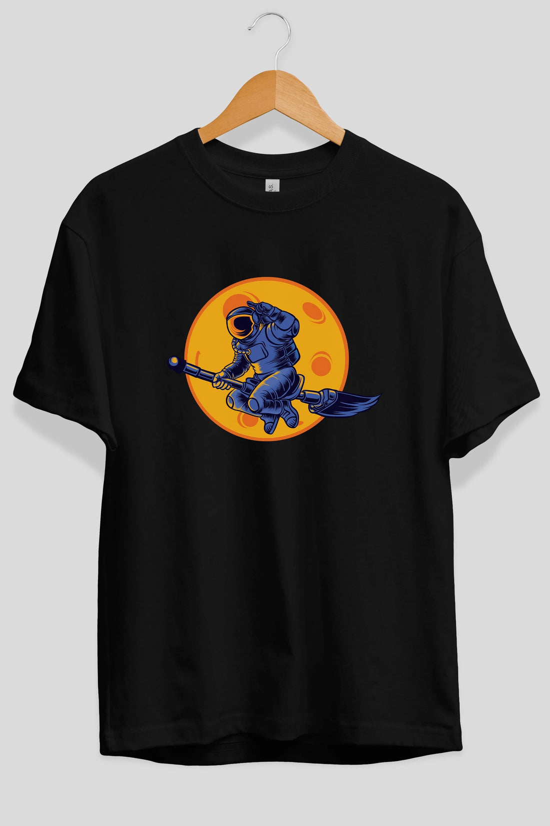 Space Witch Ön Baskılı Oversize t-shirt Erkek Kadın Unisex