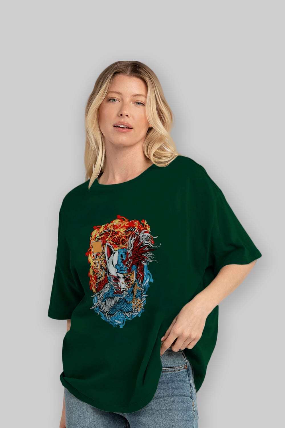 ONE PIECE (7) Anime Ön Baskılı Oversize t-shirt %100 pamuk Erkek Kadın Unisex